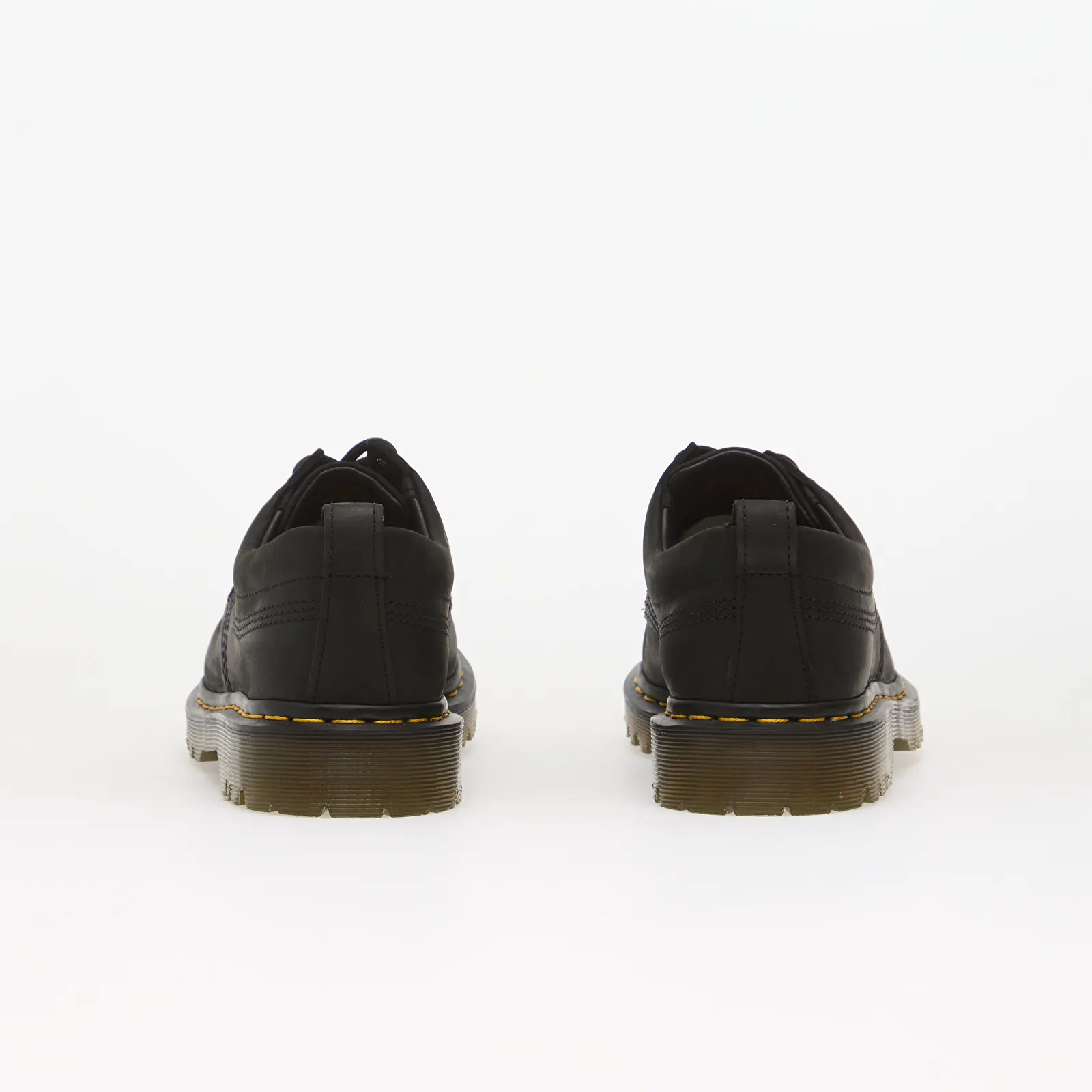 Мужские кроссовки Dr. Martens Lowell 4 Eye Moc Toe Black Crazy Horse