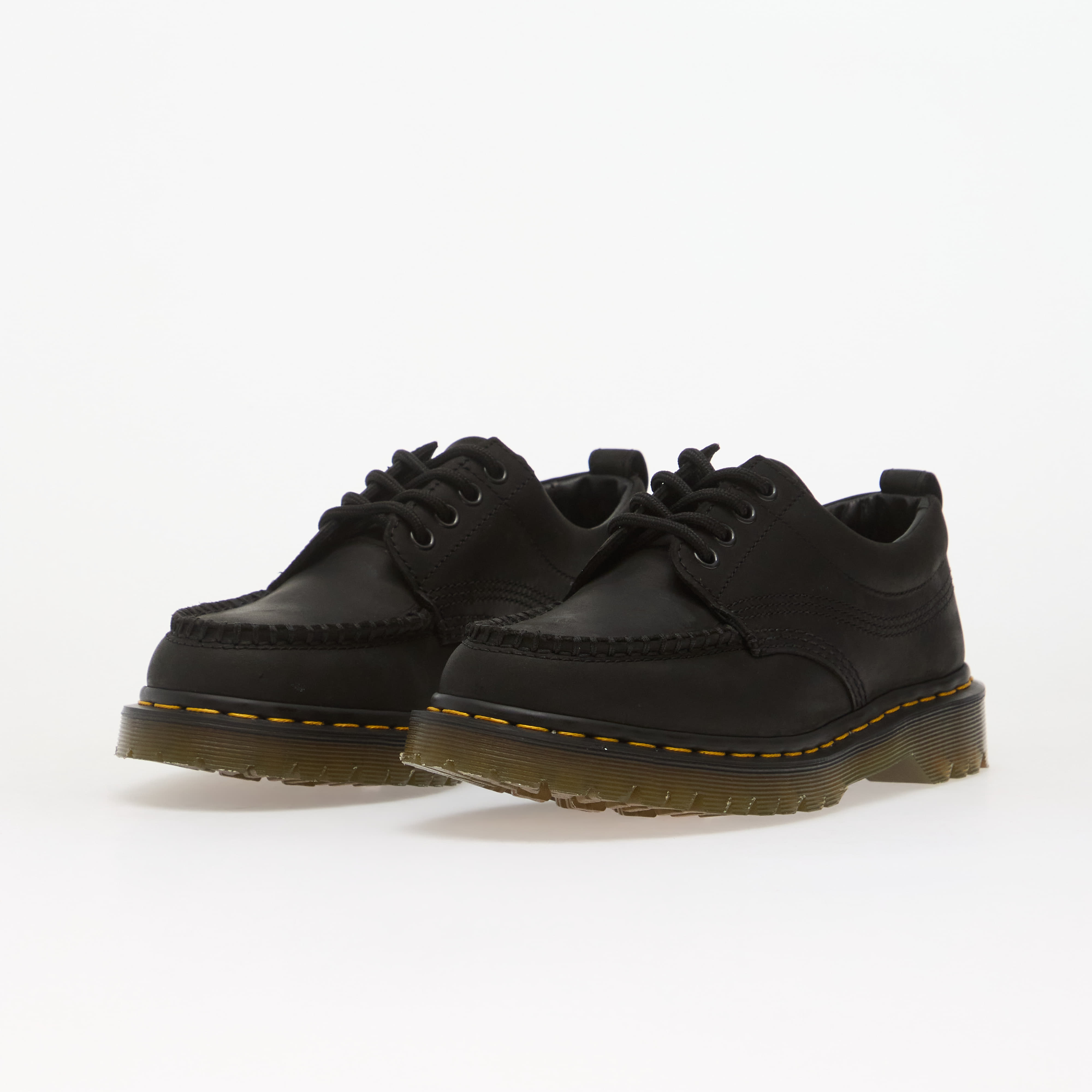 Dr. Martens Sneakers Dr. Martens Lowell 4 Eye Moc Toe Black Crazy Horse EUR 37 - 6