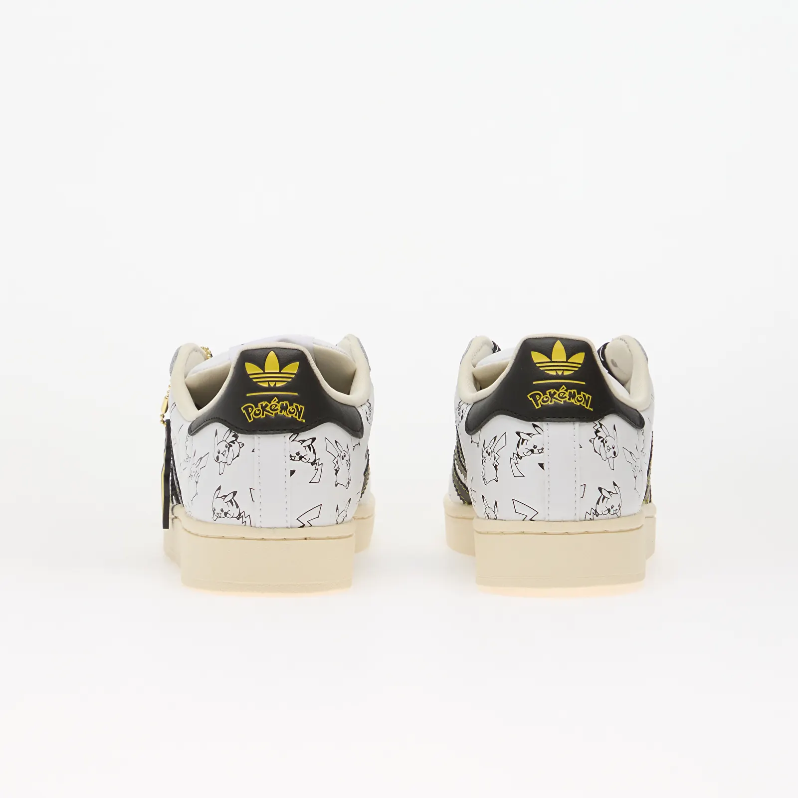 Мъжки кецове и обувки adidas x Pokemon Superstar II (Pikachu) Cloud White/ Core Black/ Gold Metallic