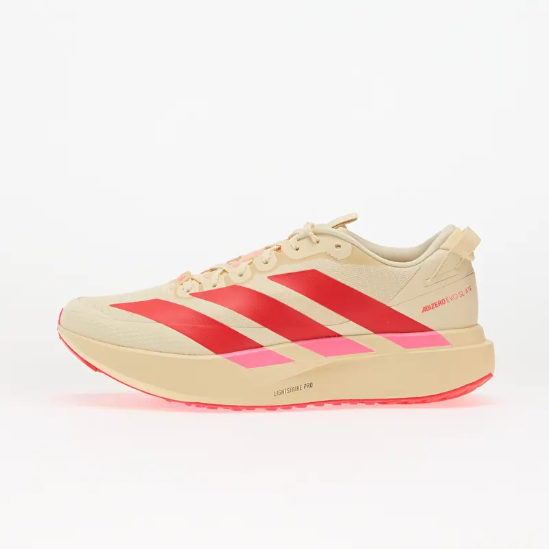 adidas Adizero EVO SL ATR Warm Vanilla/ Lucid Red/ Lucid Pink
