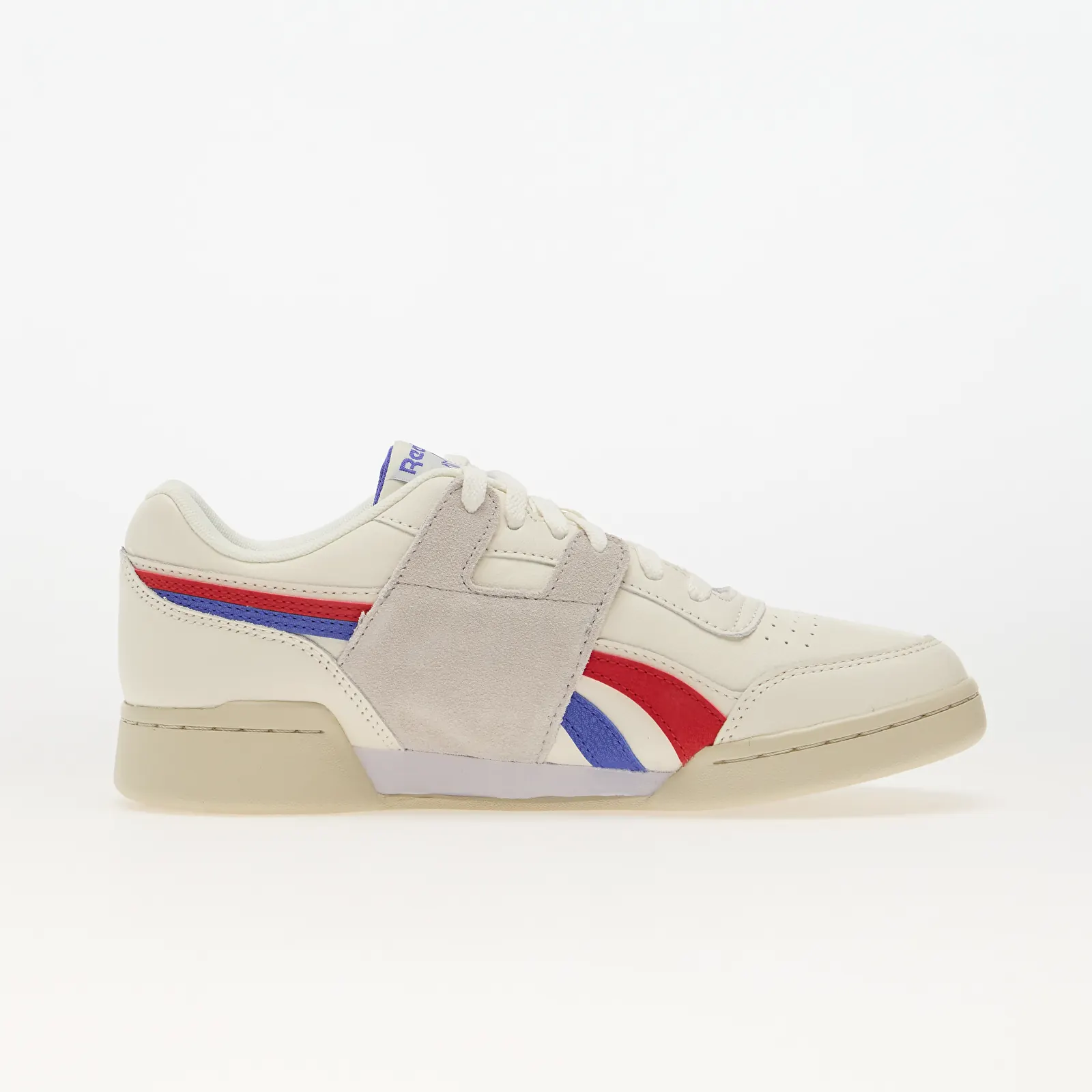 Pánske tenisky Reebok Workout Plus Chalk/ Breakout Blue/ Vector Red