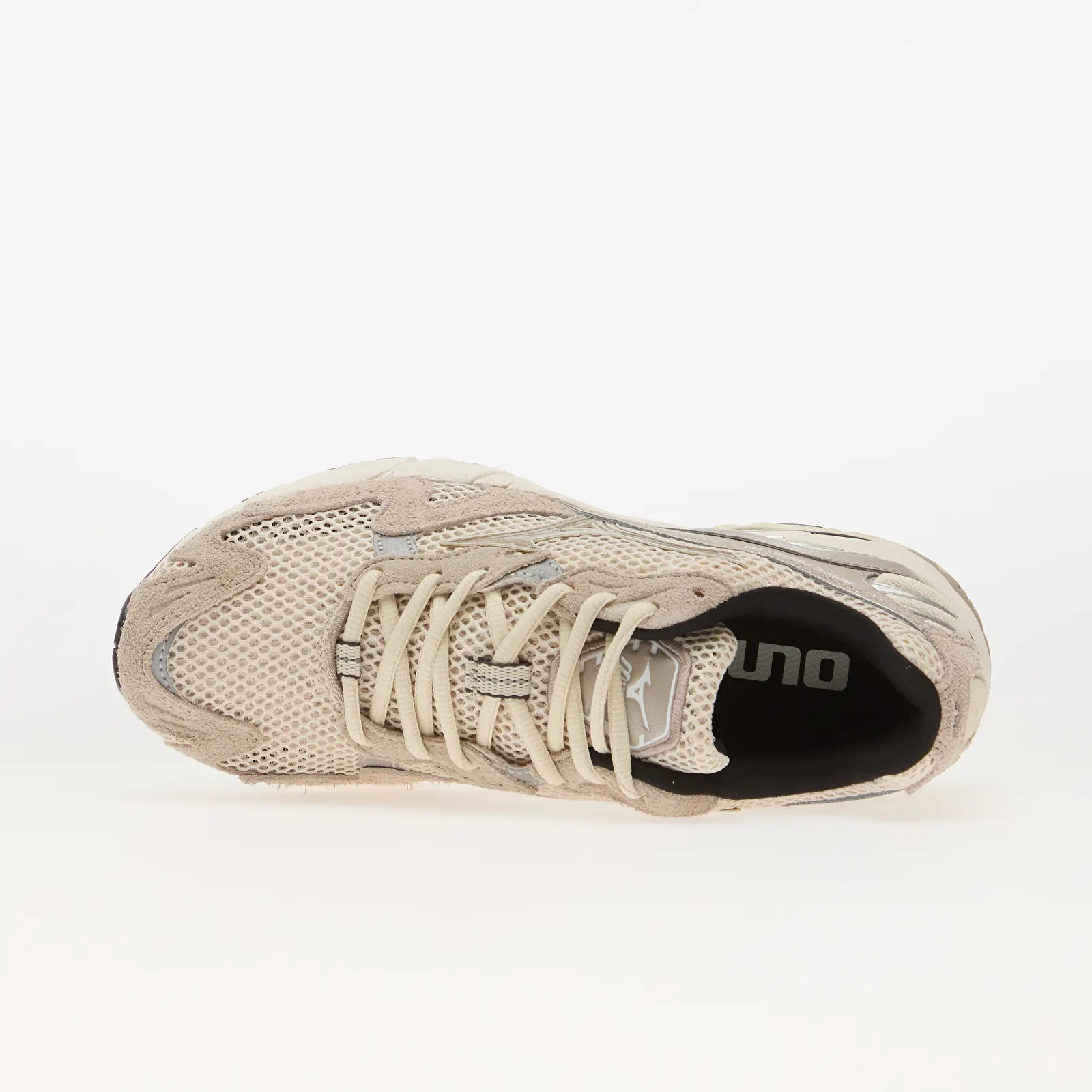 Sneakers för kvinnor Mizuno Wave Rider 10 Suede Summer Sand/ Simply Taupe/ Summer Sand