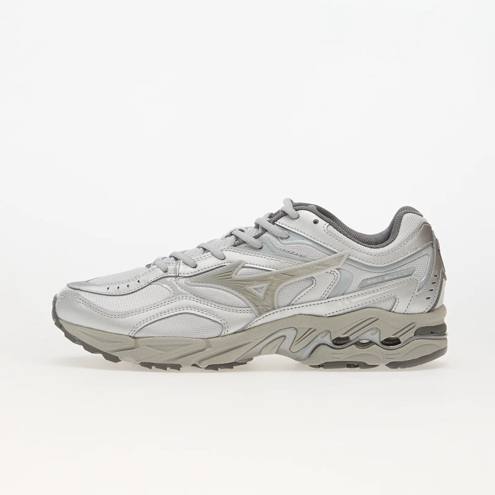 Baskets homme Mizuno Wave Mustang LS Tech Foggy Dew/ Harbor Mist/ Silver