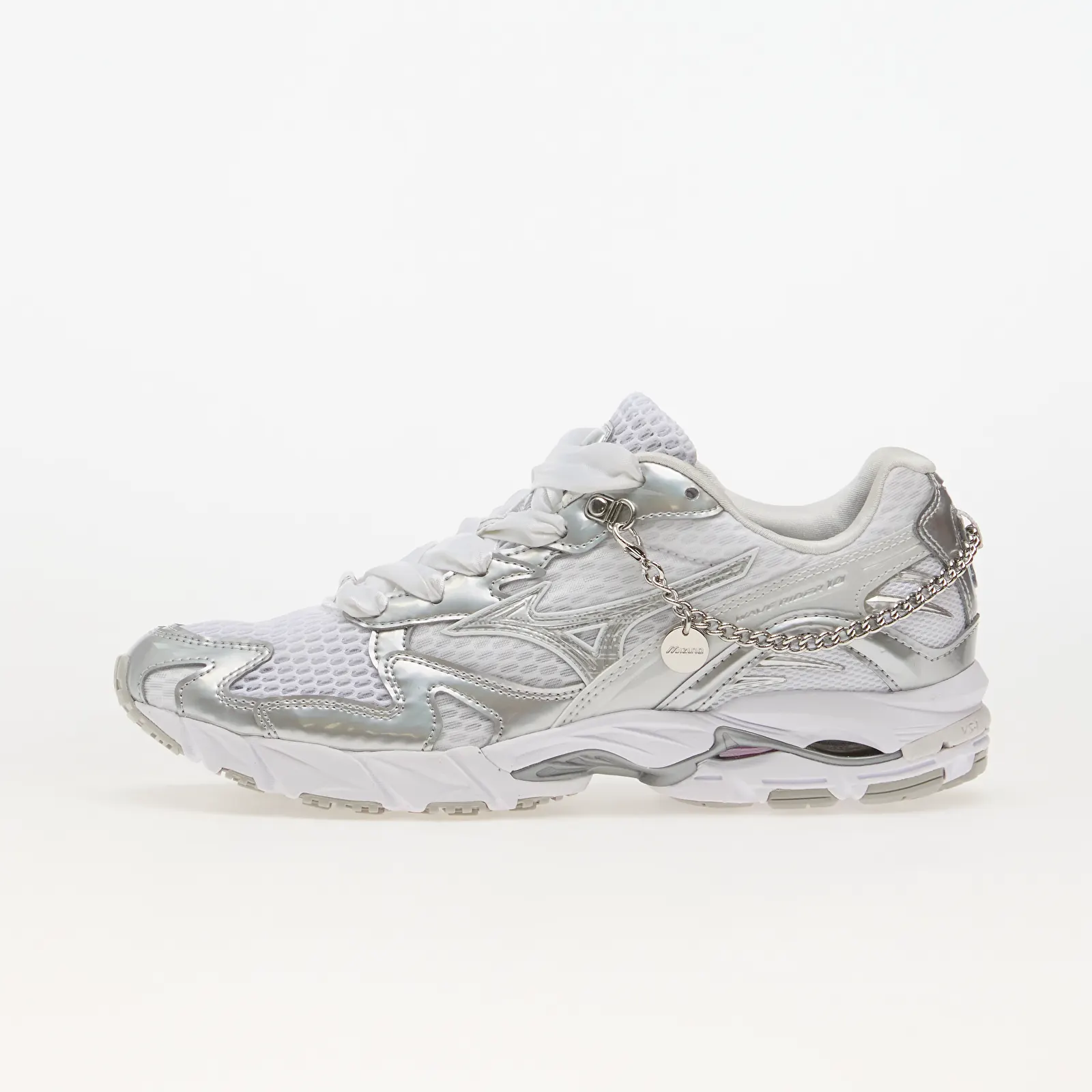 Baskets femme Mizuno Wave Rider 10 Jewels Cloudscape/ Silver/ Ultimate Gray