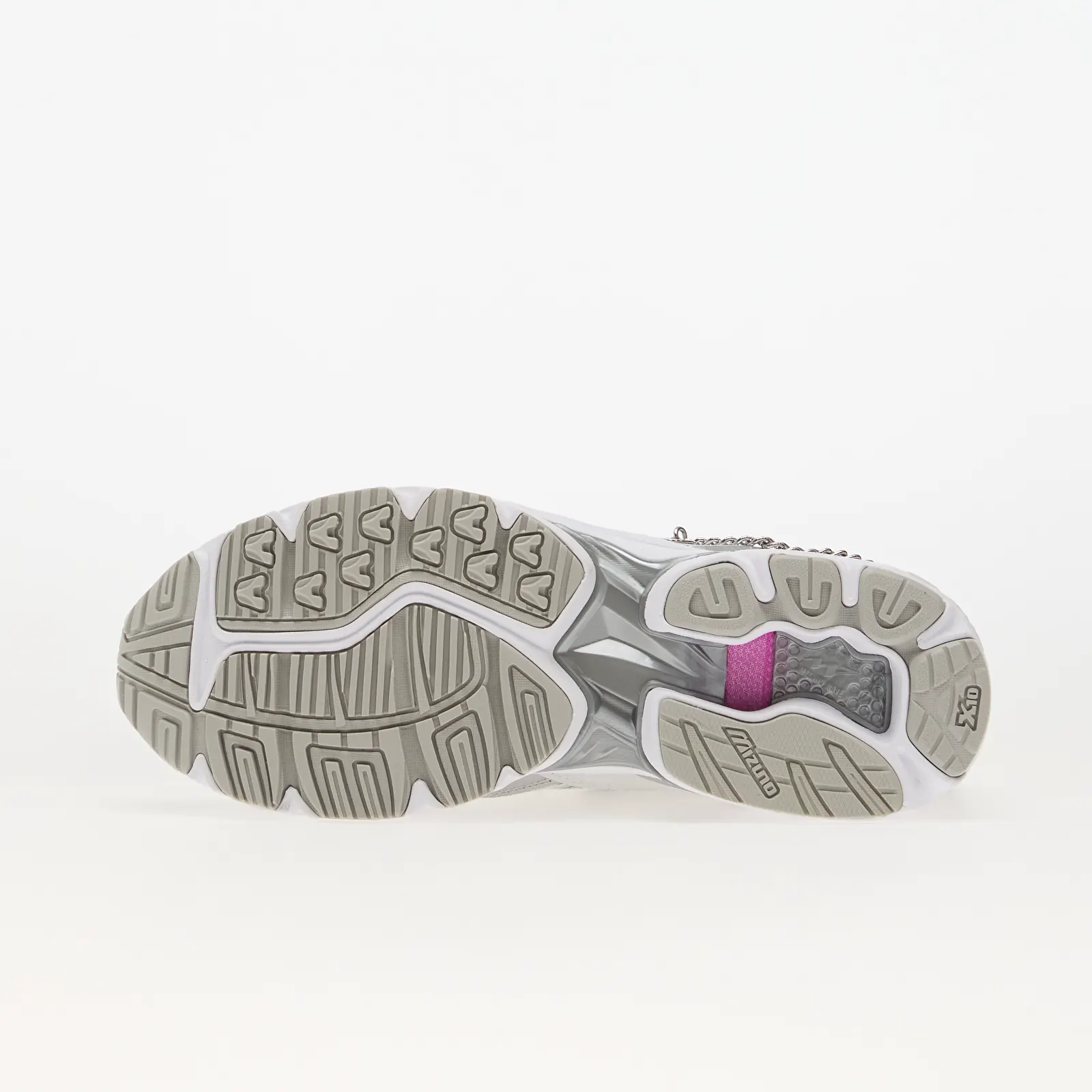 Baskets femme Mizuno Wave Rider 10 Jewels Cloudscape/ Silver/ Ultimate Gray