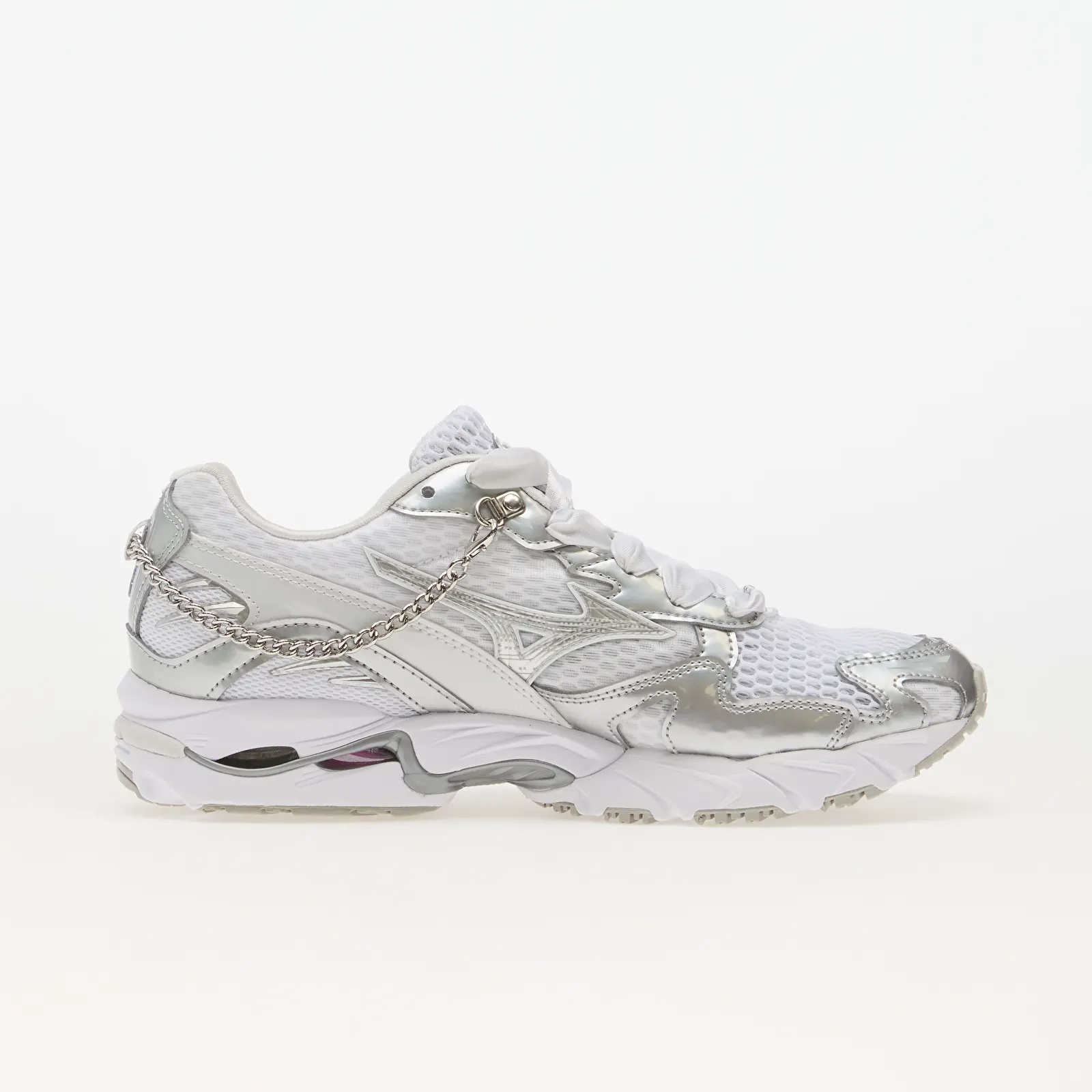 Baskets femme Mizuno Wave Rider 10 Jewels Cloudscape/ Silver/ Ultimate Gray