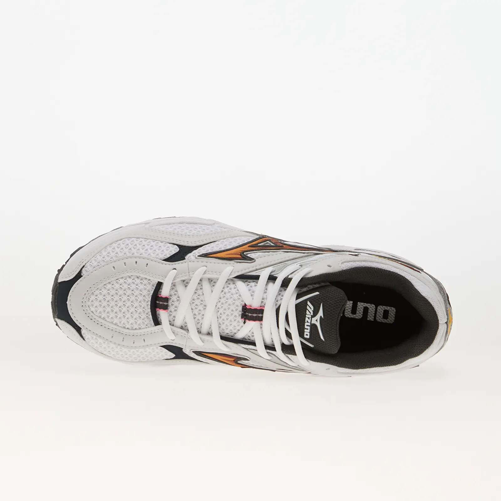 Moške superge Mizuno Wave Mustang LS OG White/ Artisan's Gold/ Galaxy Silver