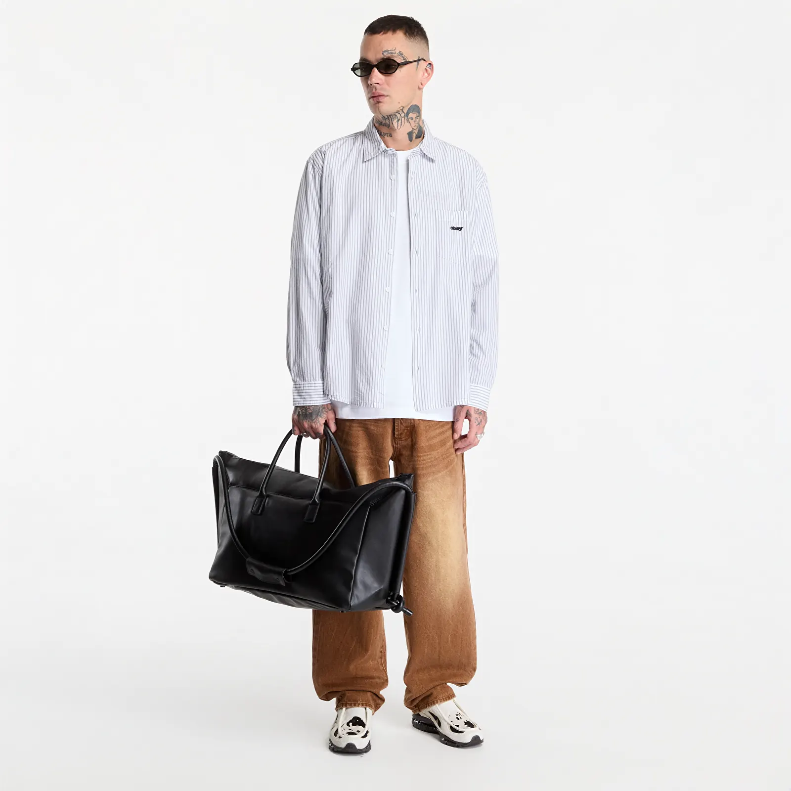 Men's shirts Obey William Woven White Multi