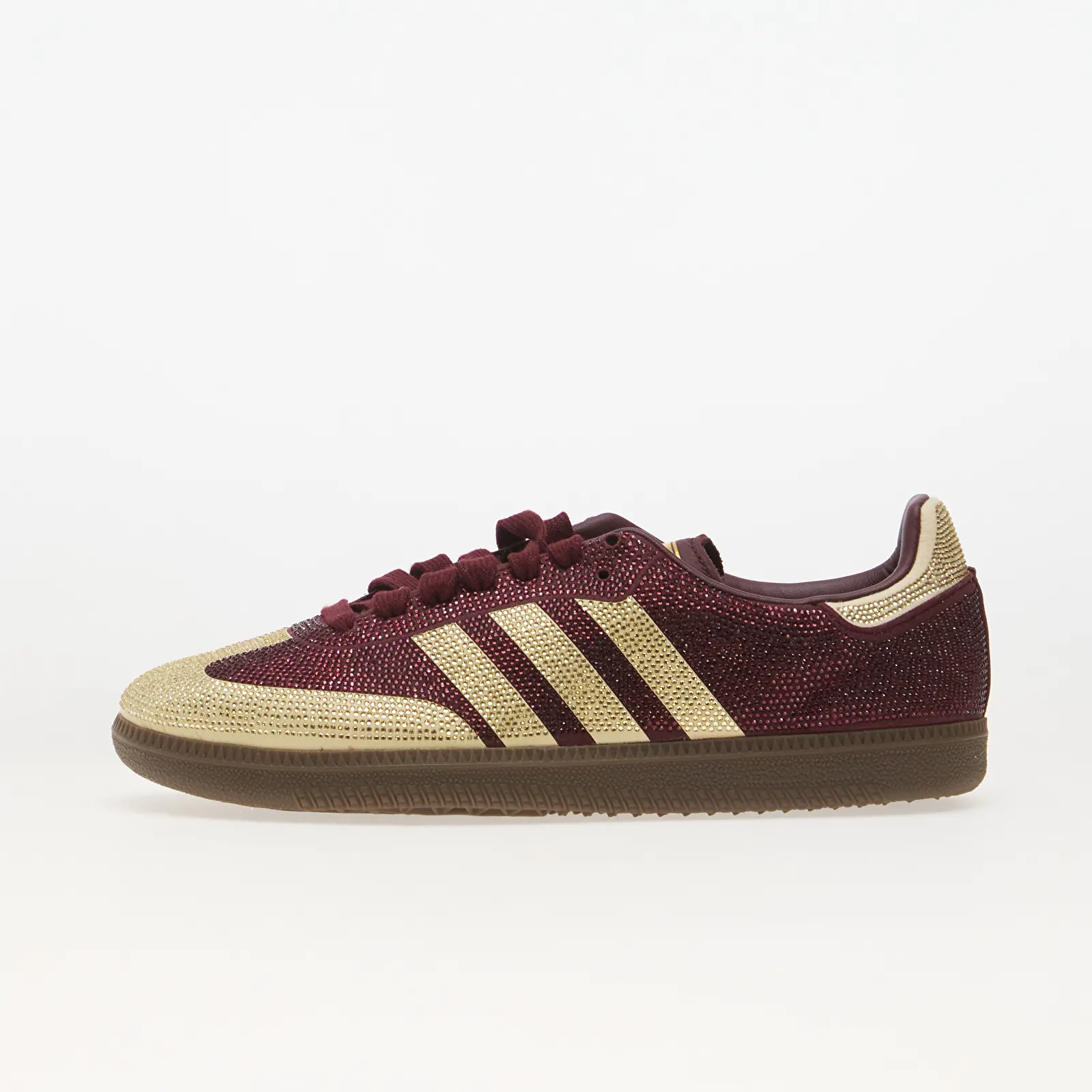 Zapatillas de deporte para mujer adidas Samba OG Maroon/ Warm Vanilla/ Gum5