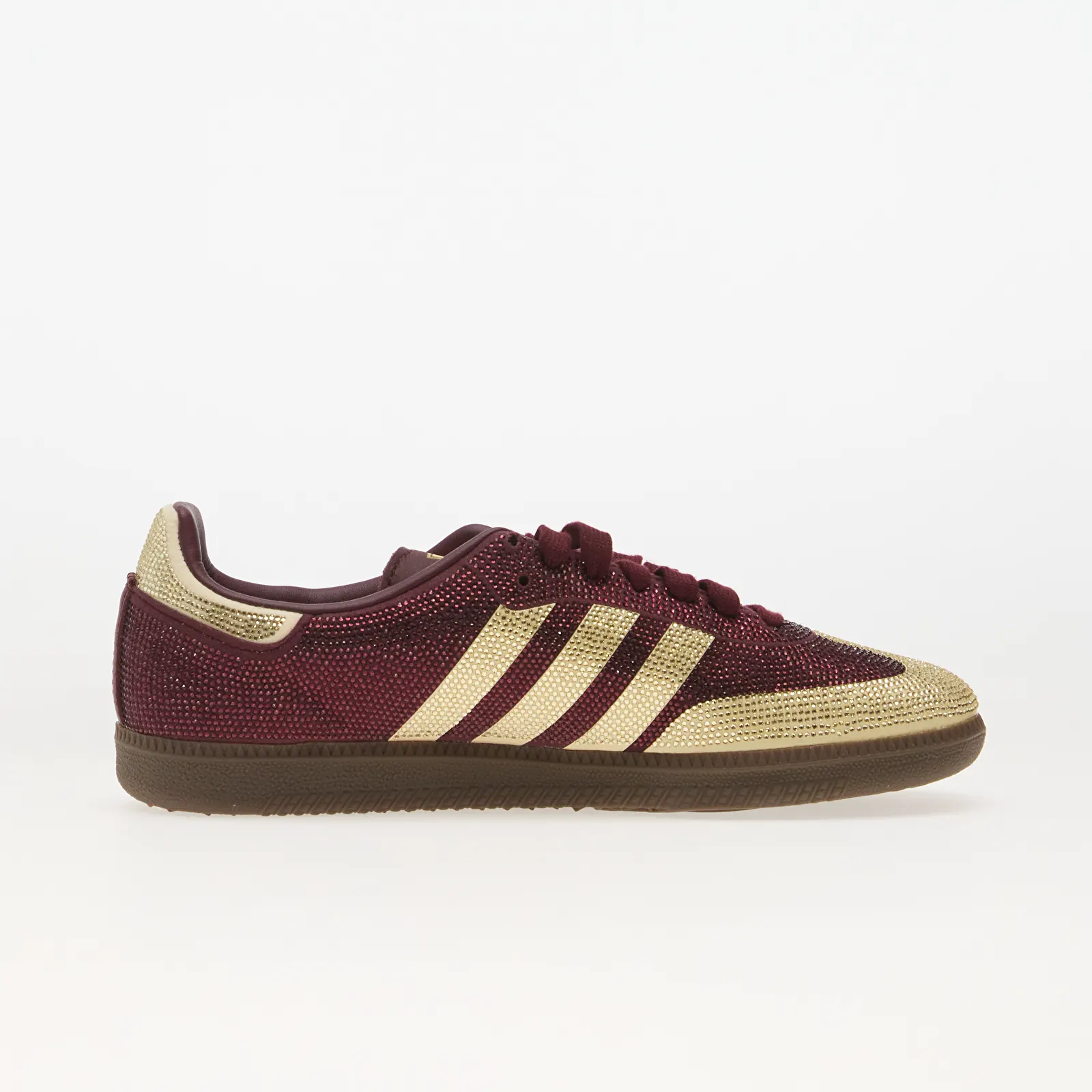 Zapatillas de deporte para mujer adidas Samba OG Maroon/ Warm Vanilla/ Gum5
