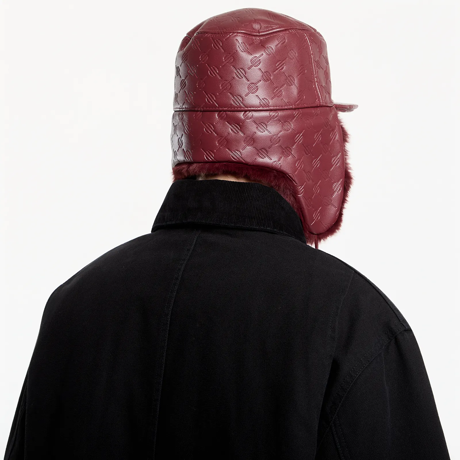 Мужские кепки Daily Paper Monogram Chapka Burgundy