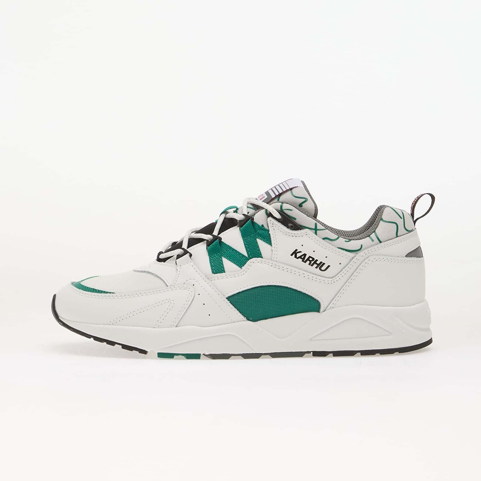 Miesten lenkkarit Karhu Fusion 2.0 White/ Ultra Marine Green