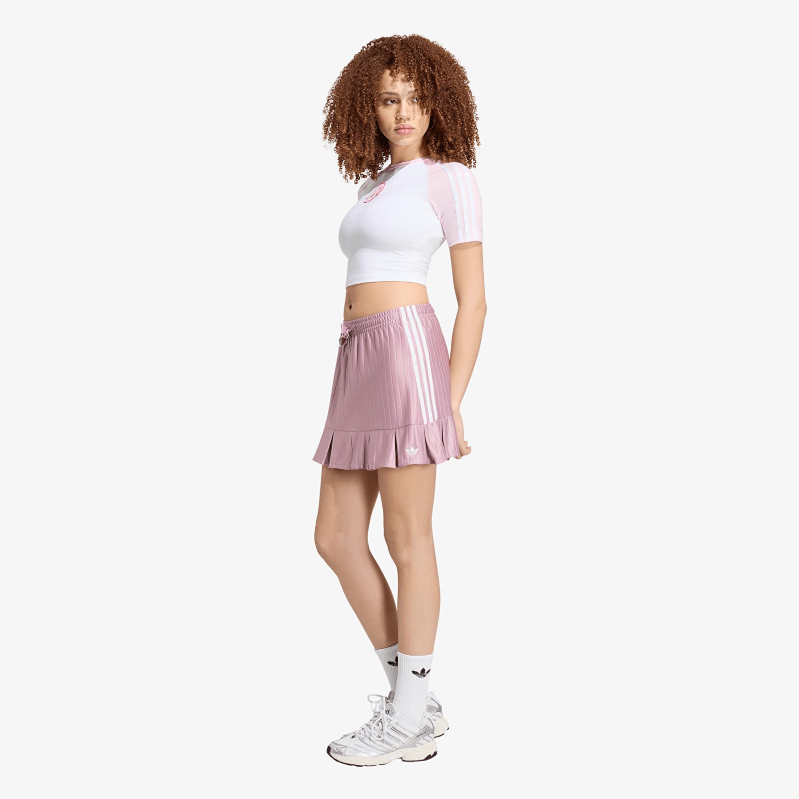 T-shirts femme adidas x Care Bears Baby Tee White/ Clear Pink