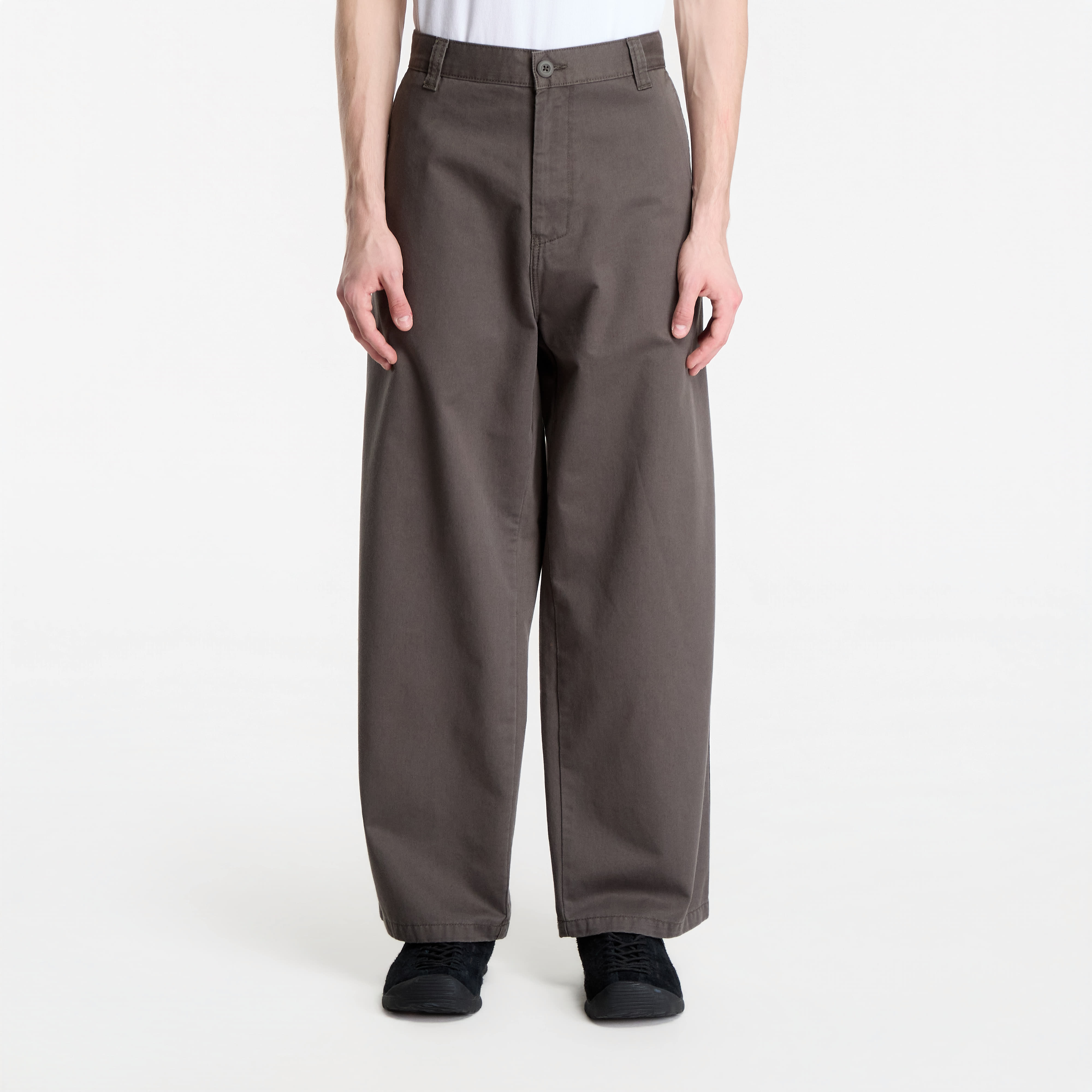 Carhartt WIP Kalhoty Carhartt WIP Brady Pant UNISEX Shungite Stone Washed S