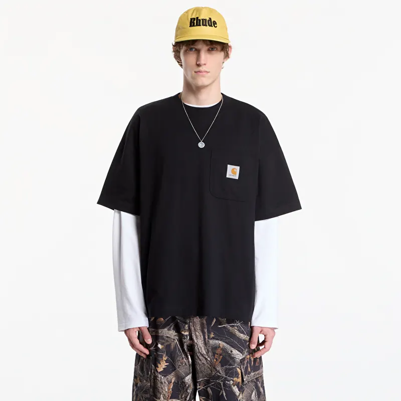 T-shirt Carhartt WIP S/S Work Pocket T-Shirt UNISEX Black