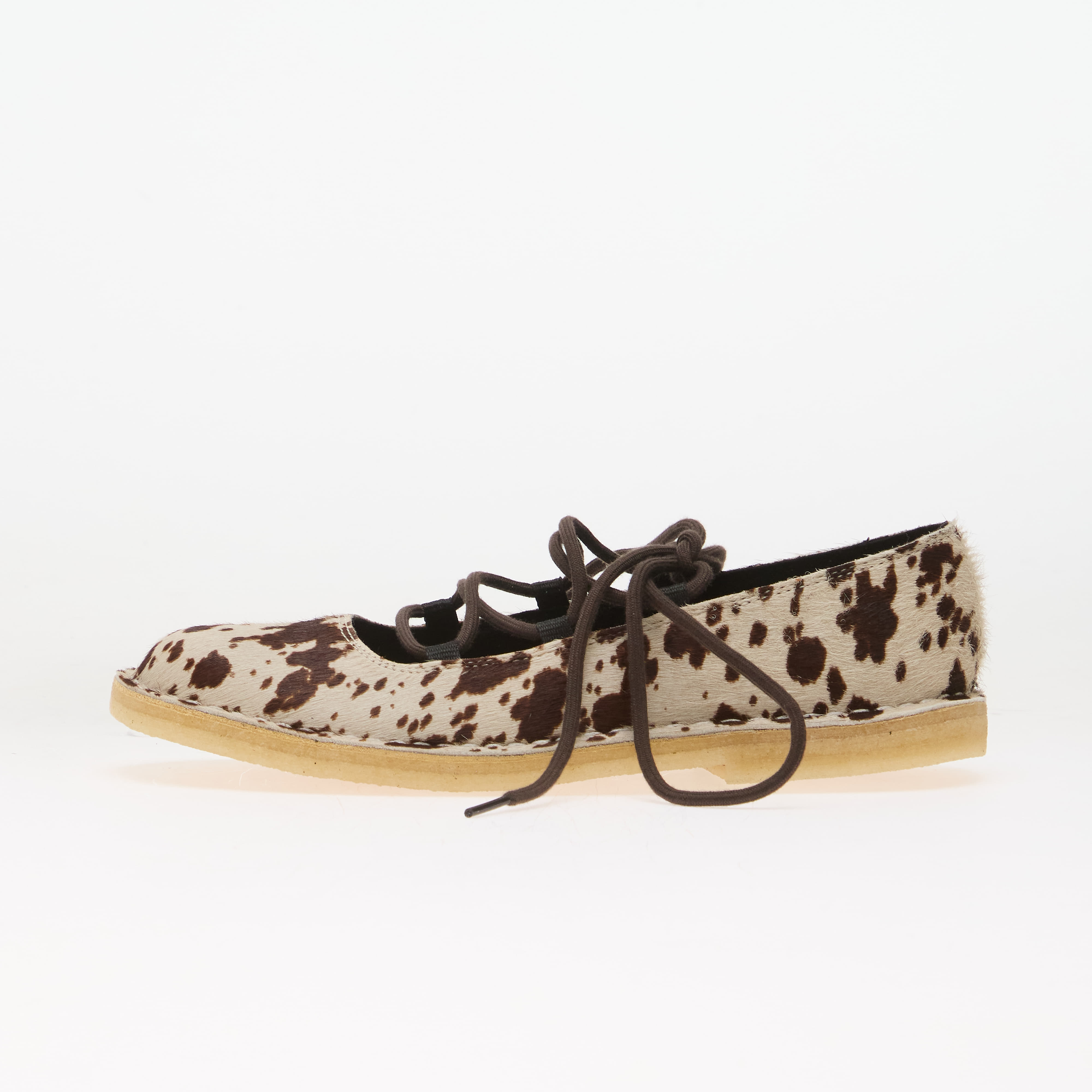 Сникърси Clarks DSRT Jane Lace Brown Cow Print EUR 37