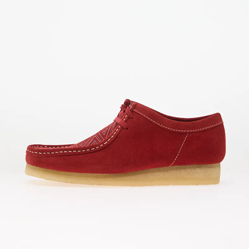 Clarks Wallabee Red Interest