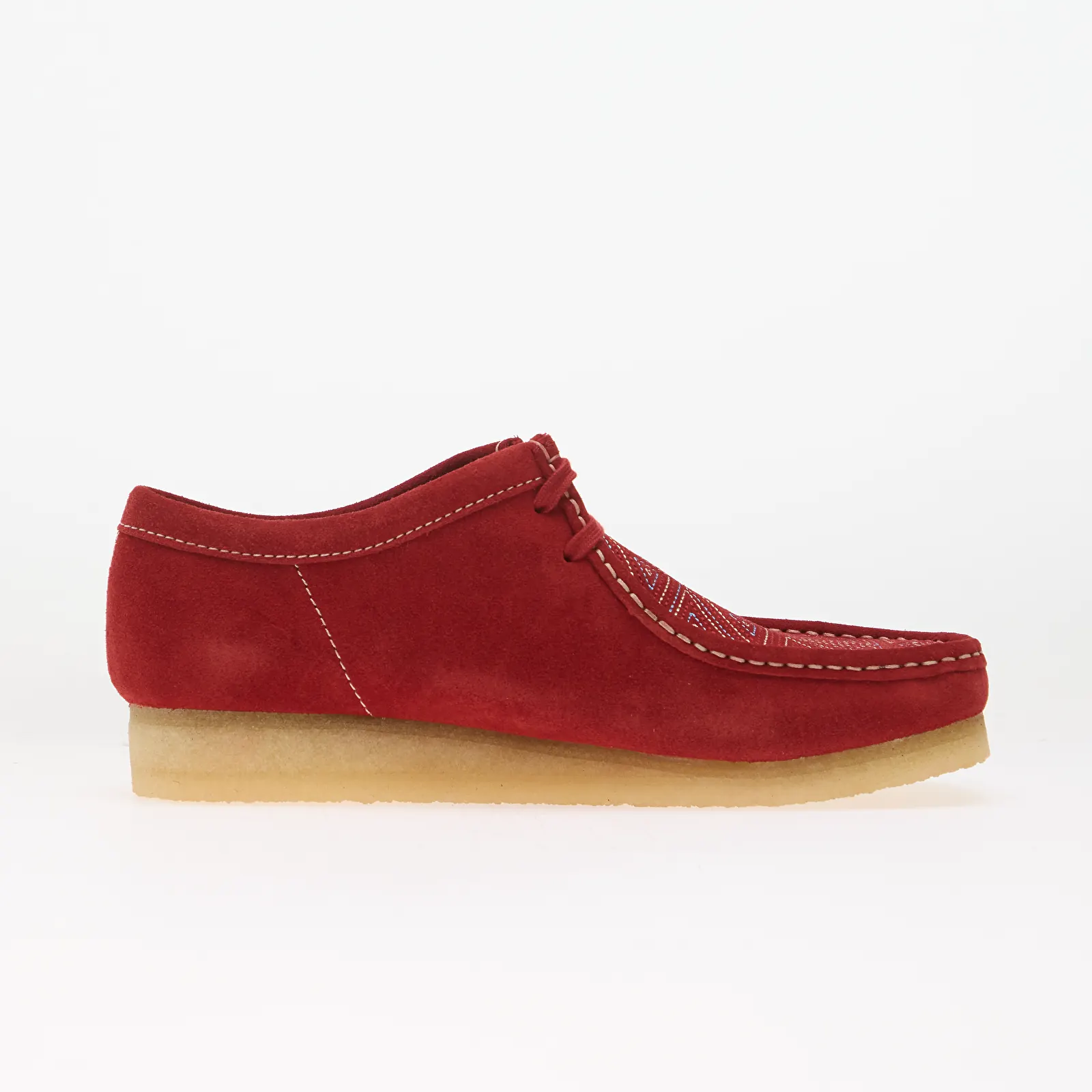 Pánské mokasíny Clarks Wallabee Red Interest