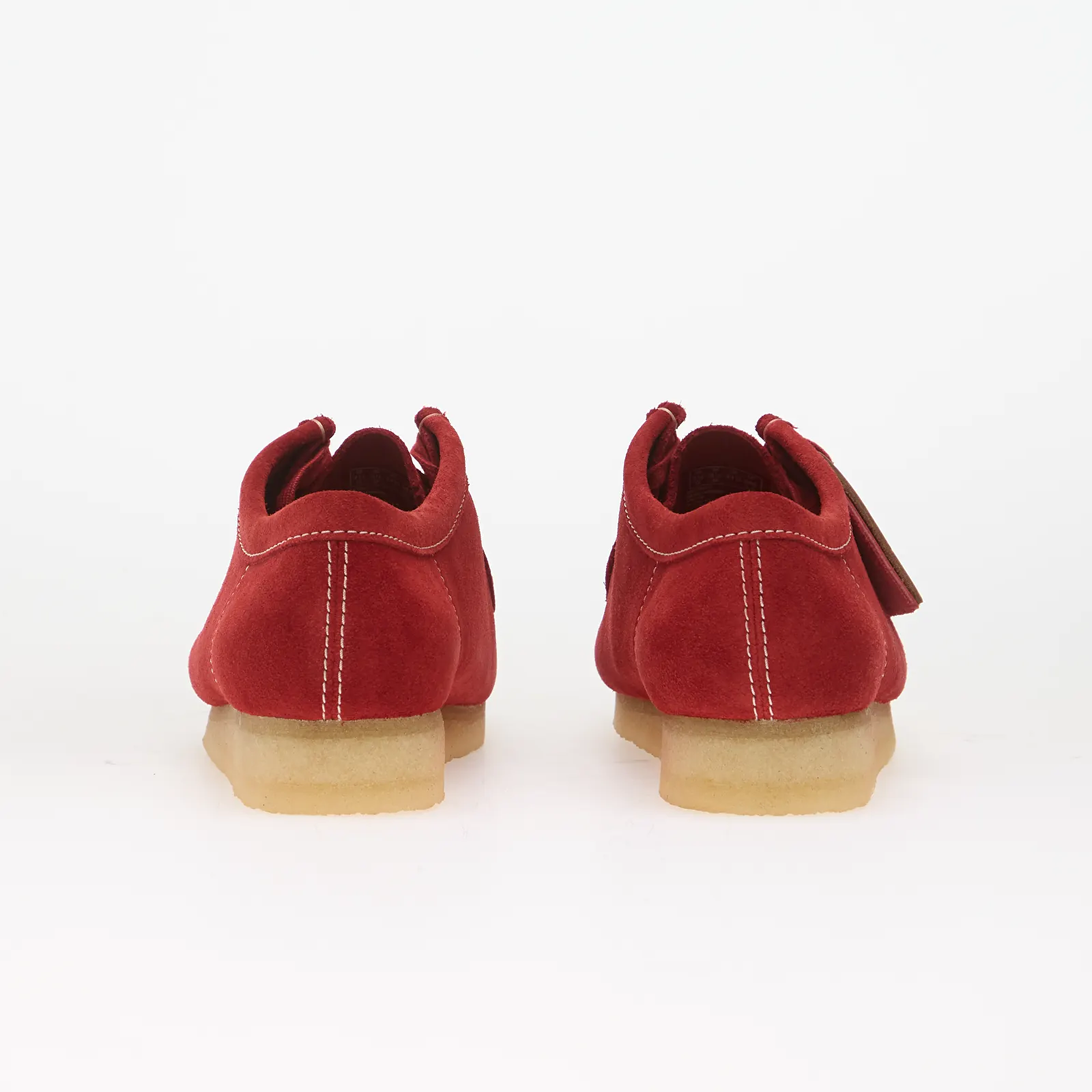 Pánské mokasíny Clarks Wallabee Red Interest