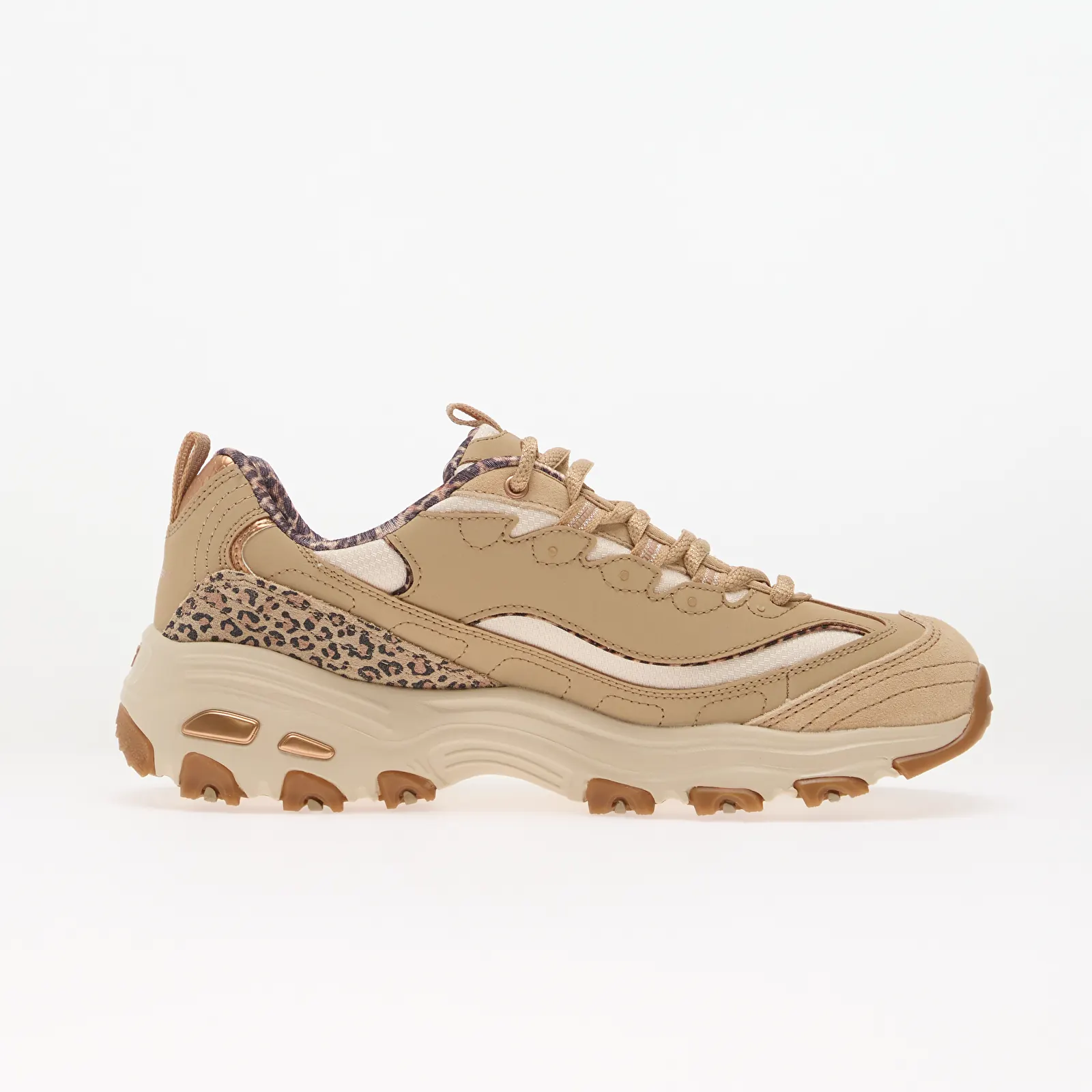 Zapatillas mujer Skechers D'Lites - Wild Charm Taupe