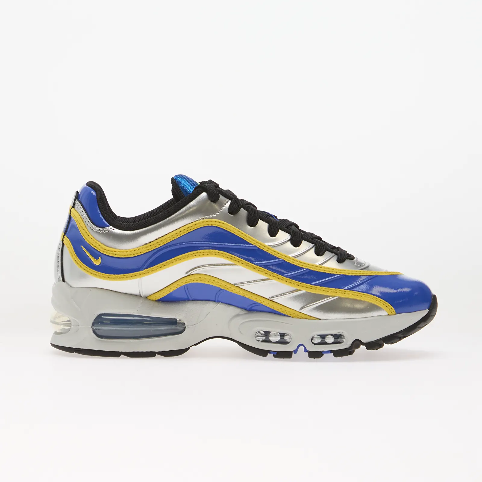 Men's sneakers and shoes Nike Air Max Joga Bonito R9 Metallic Silver/ Varsity Maize