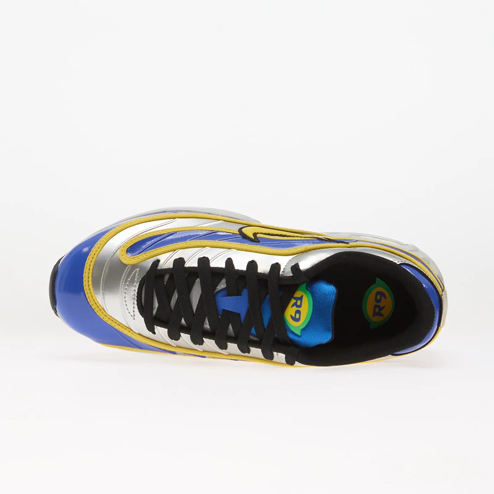 Men's sneakers and shoes Nike Air Max Joga Bonito R9 Metallic Silver/ Varsity Maize