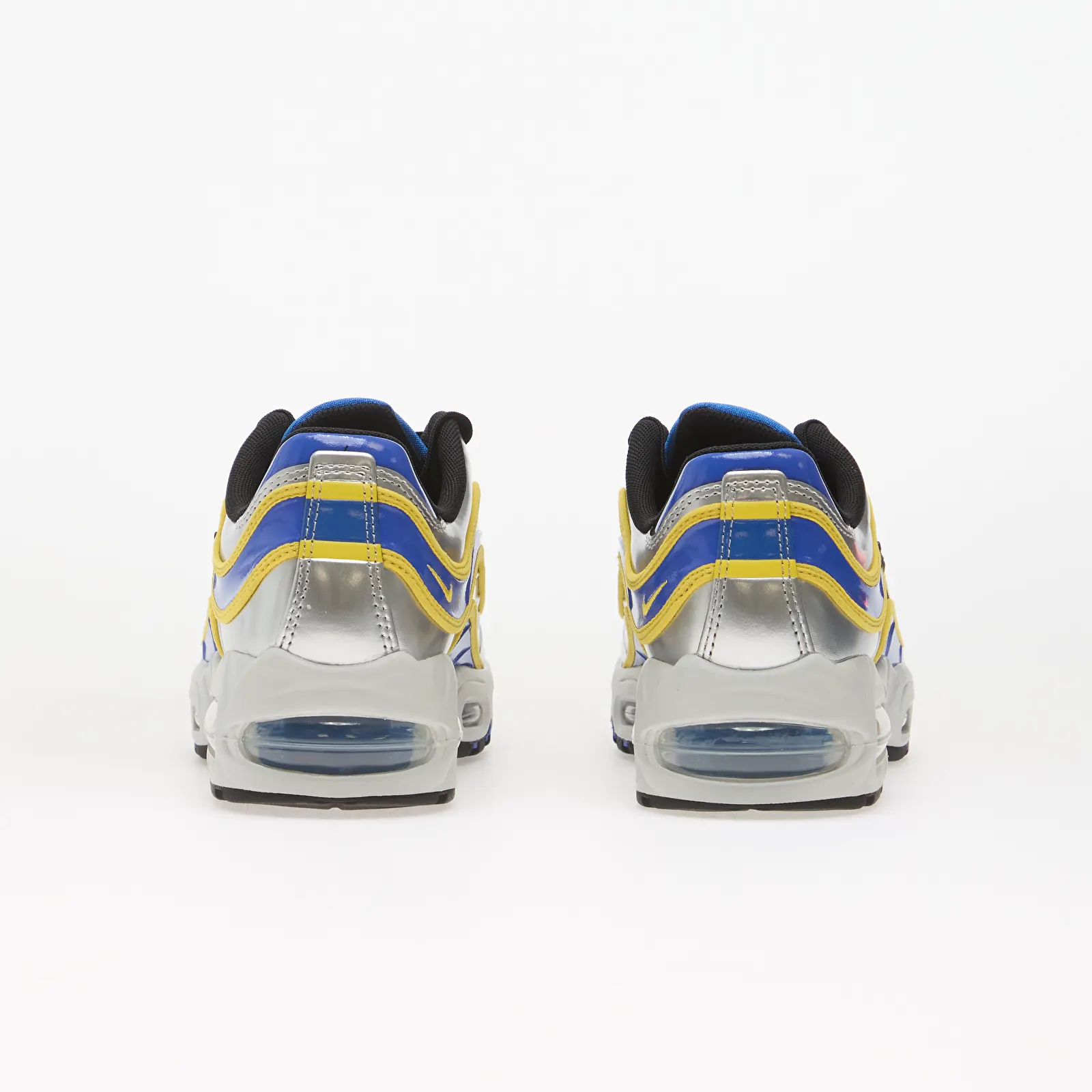 Men's sneakers and shoes Nike Air Max Joga Bonito R9 Metallic Silver/ Varsity Maize