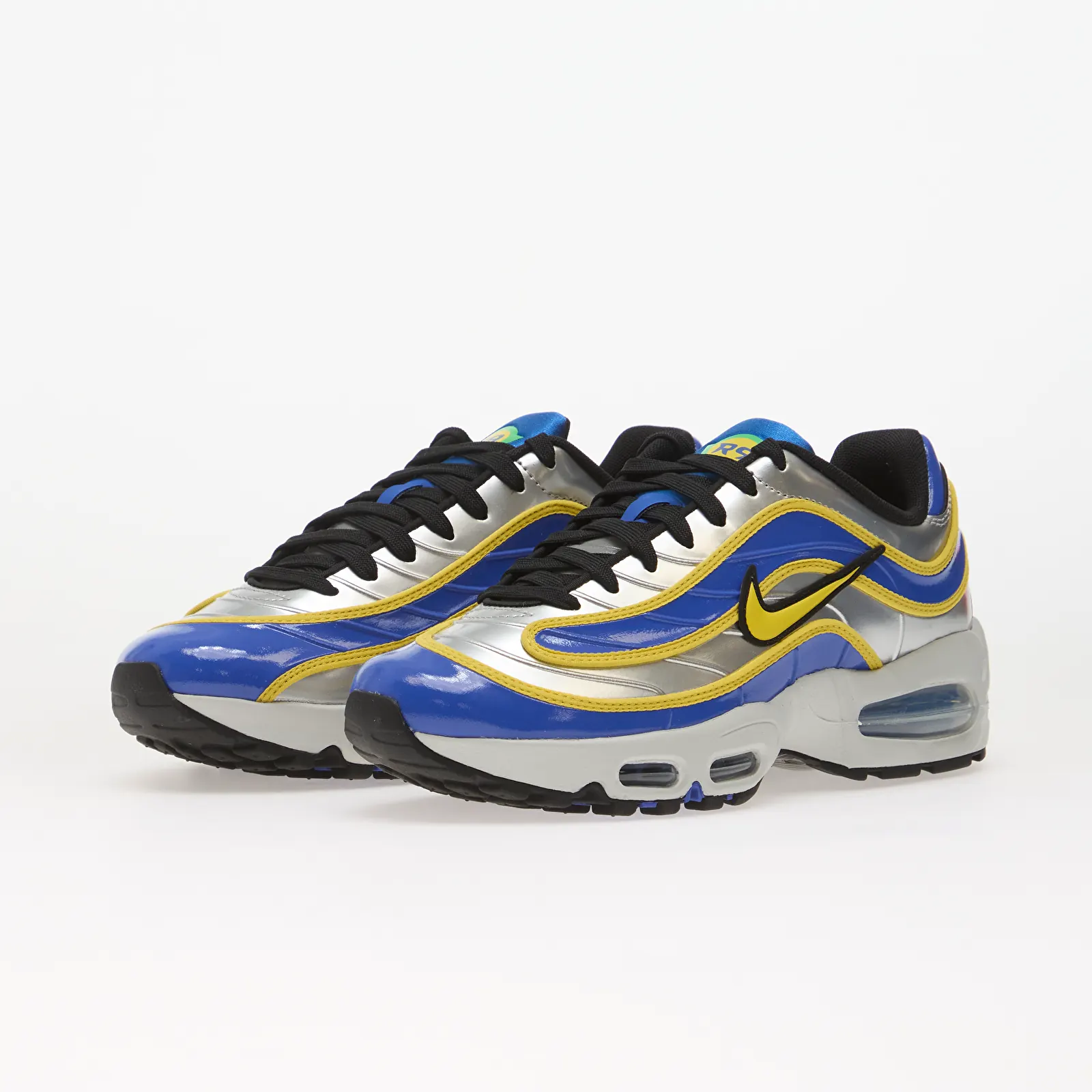 Men's sneakers and shoes Nike Air Max Joga Bonito R9 Metallic Silver/ Varsity Maize