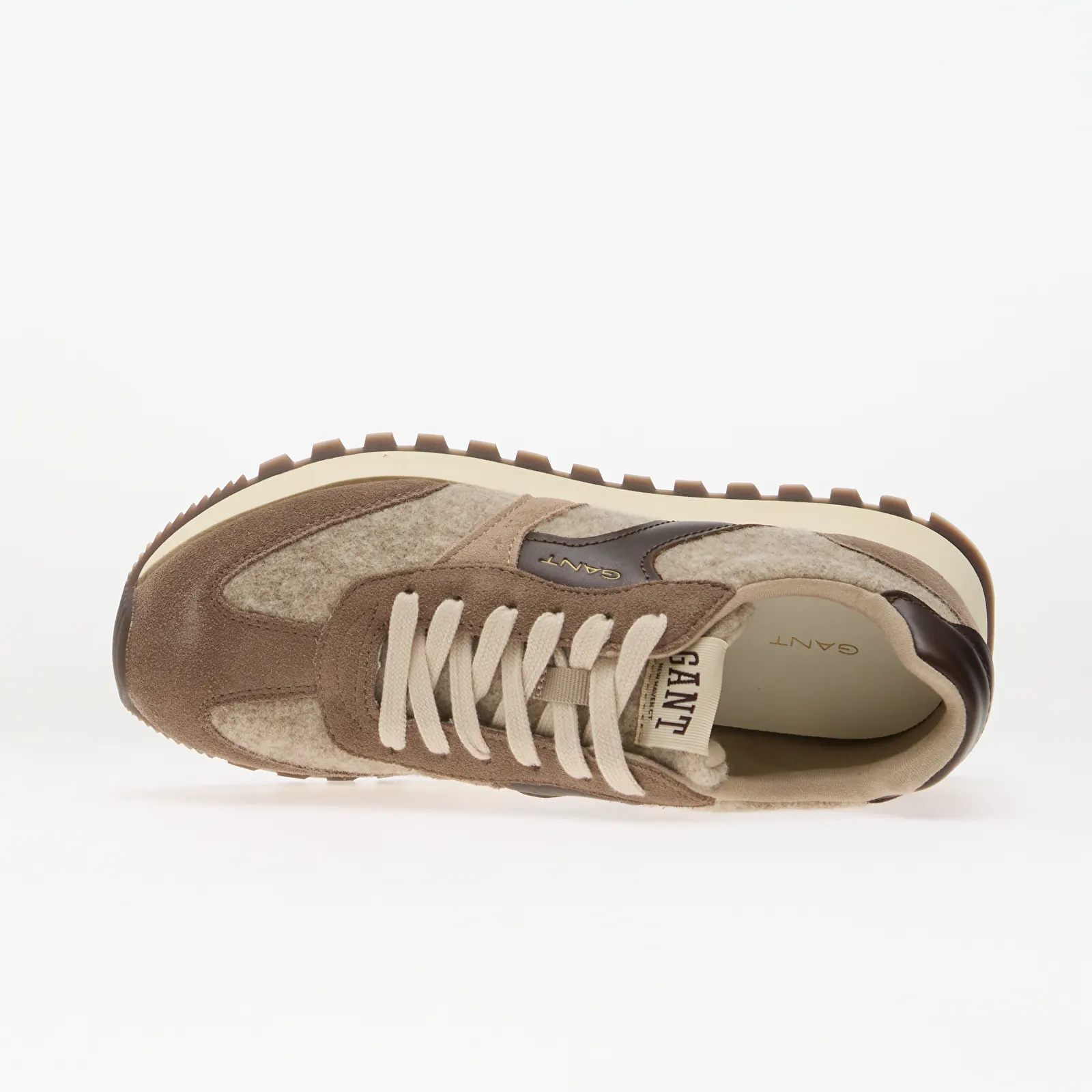 Baskets femme Gant Caffay Greige