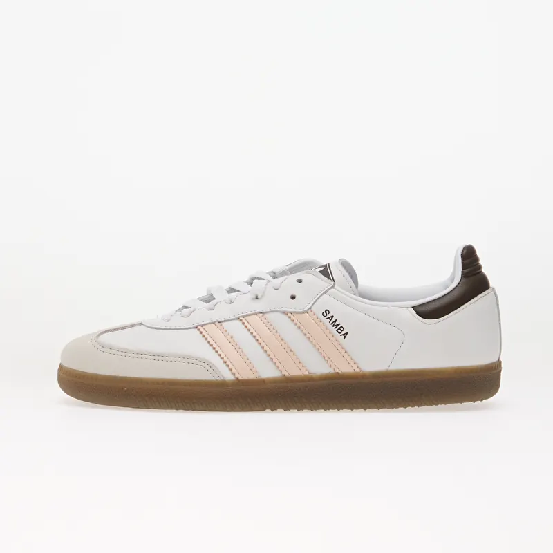 adidas Samba OG Ftwr White/ Wonder Quartz/ Brown