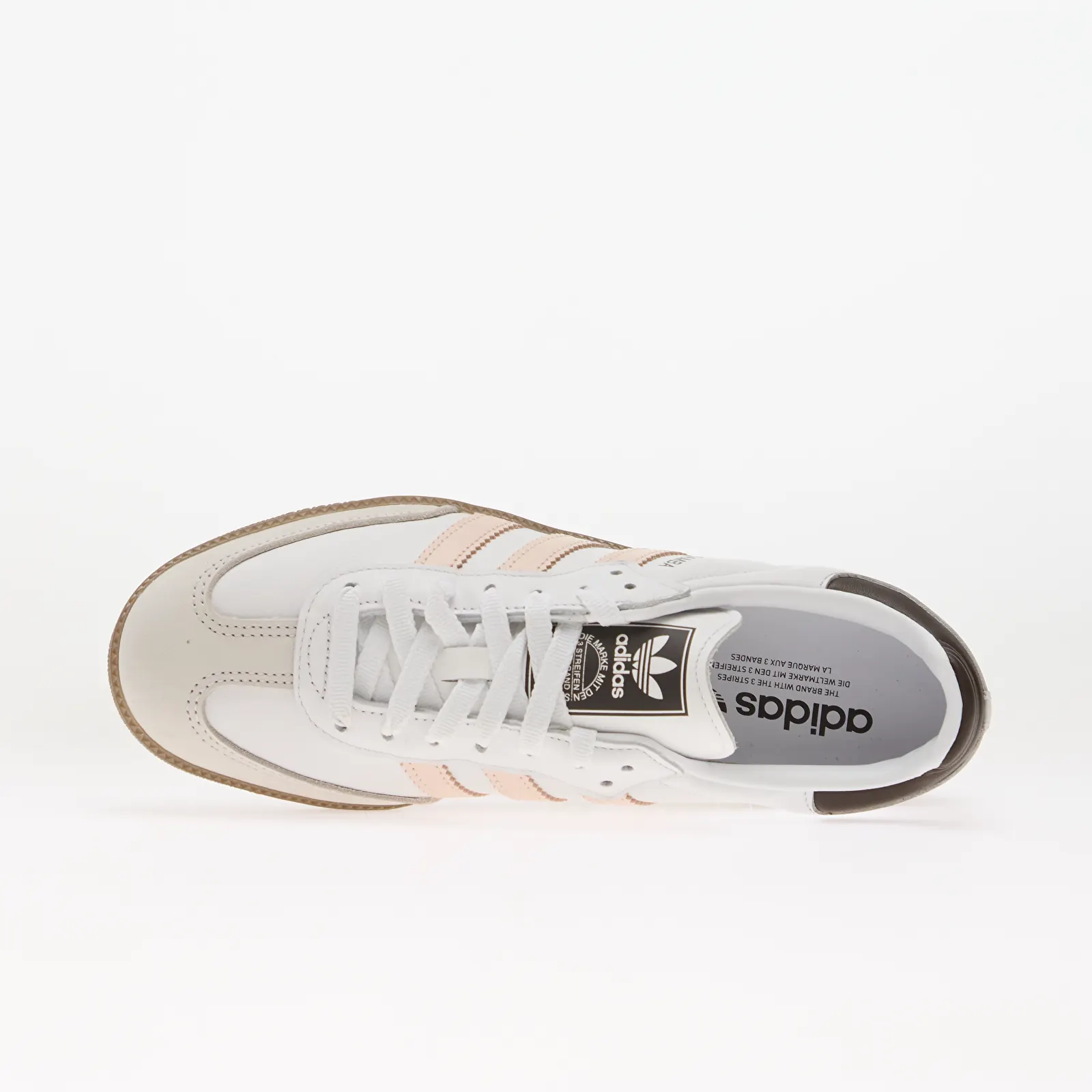 Tenisky adidas Samba OG Ftwr White/ Wonder Quartz/ Brown