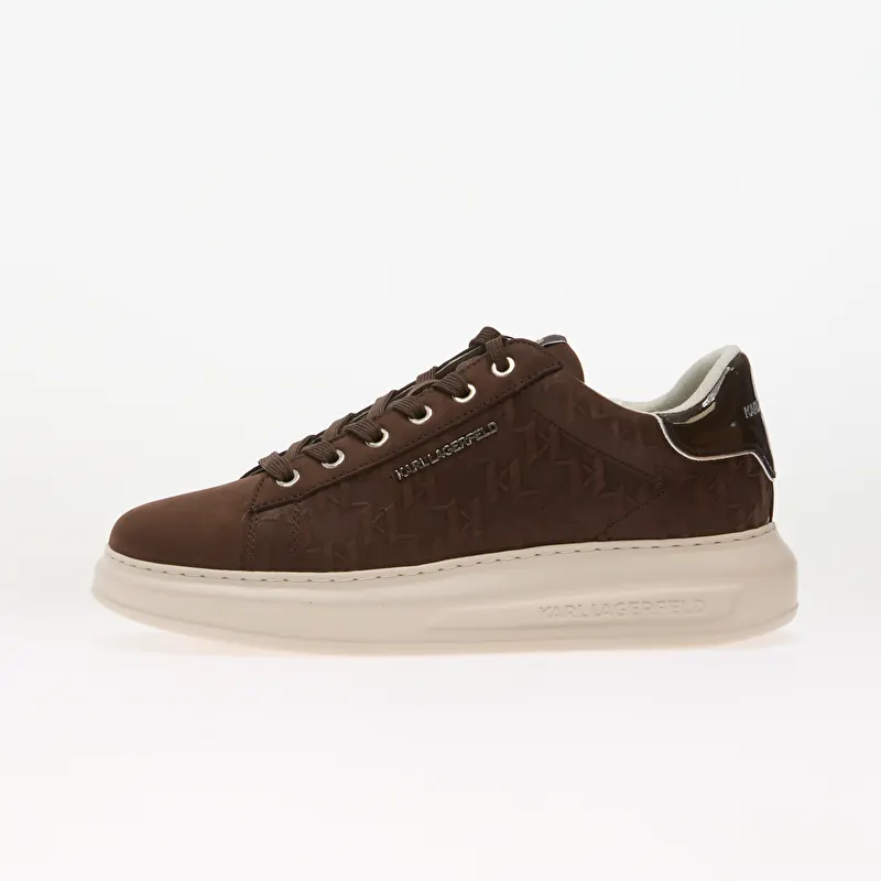 Karl Lagerfeld Jeans Kapri Monogram Emboss Lo Dk Brown Nubuck