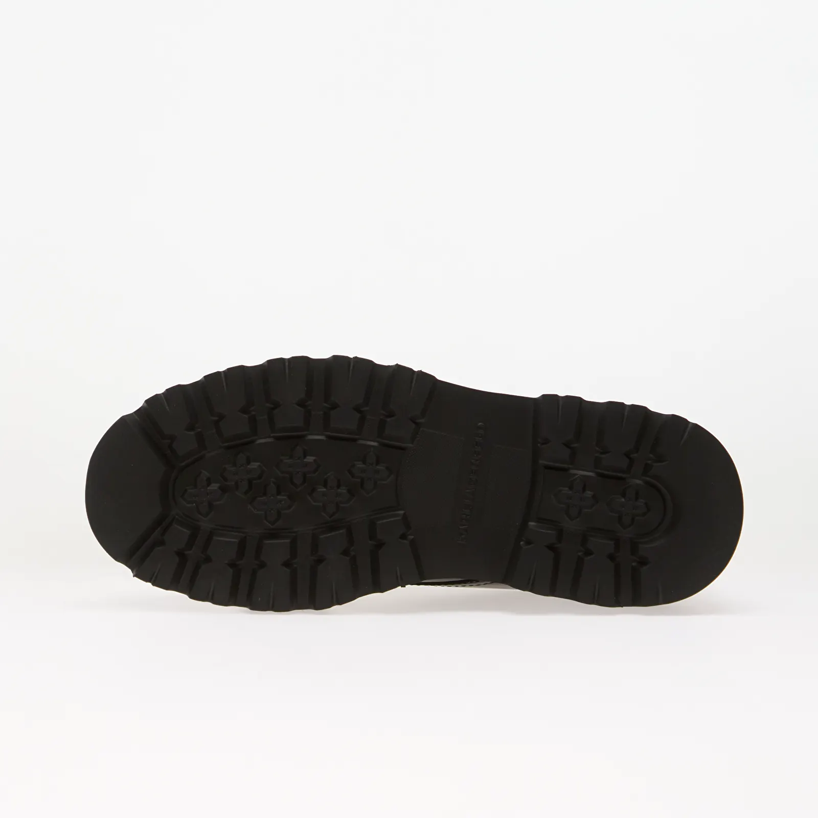 Baskets femme Karl Lagerfeld Jeans Kyla Brush Logo Shoe Black Lthr
