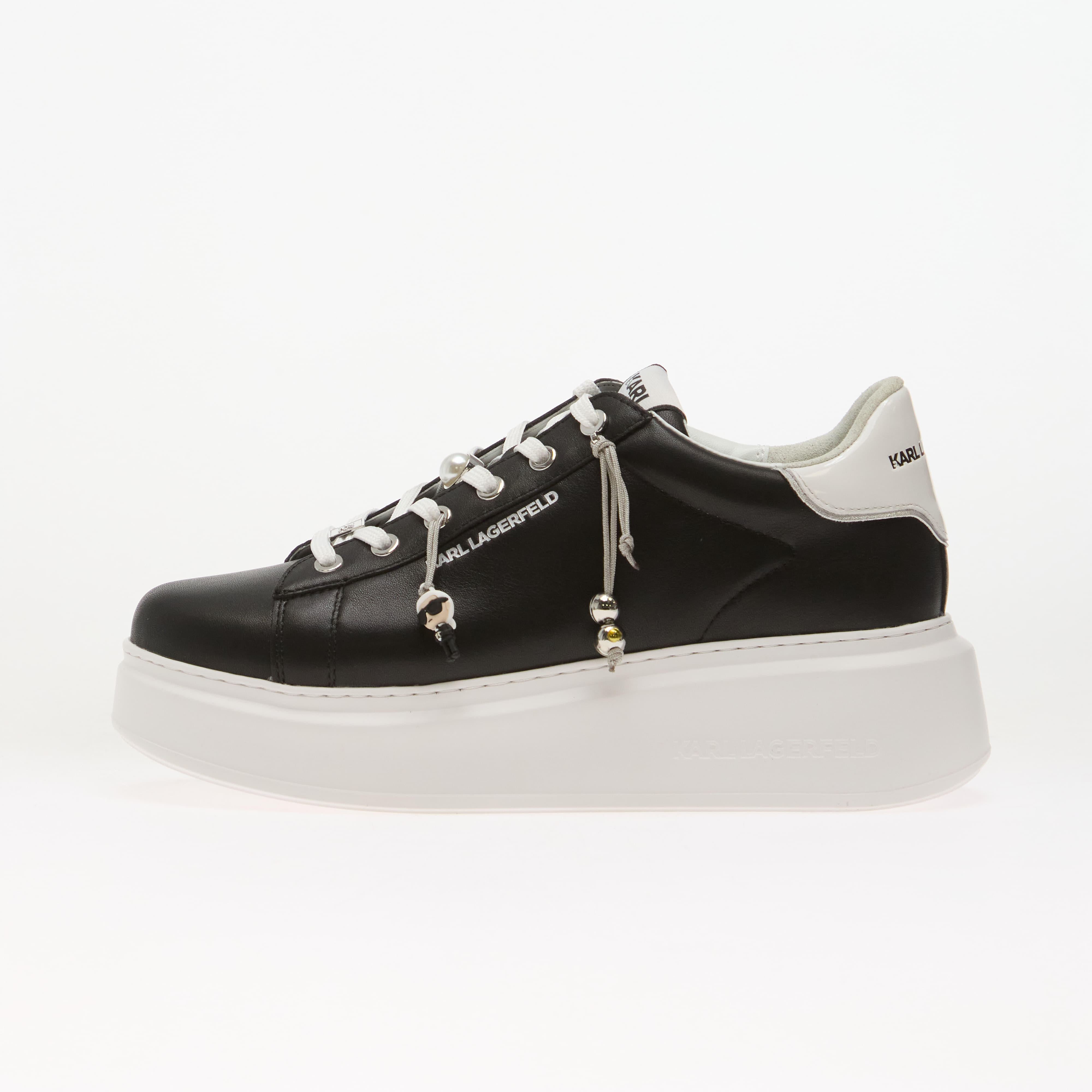 Сникърси Karl Lagerfeld Jeans Anakapri Tassel Charms Black Lthr EUR 39