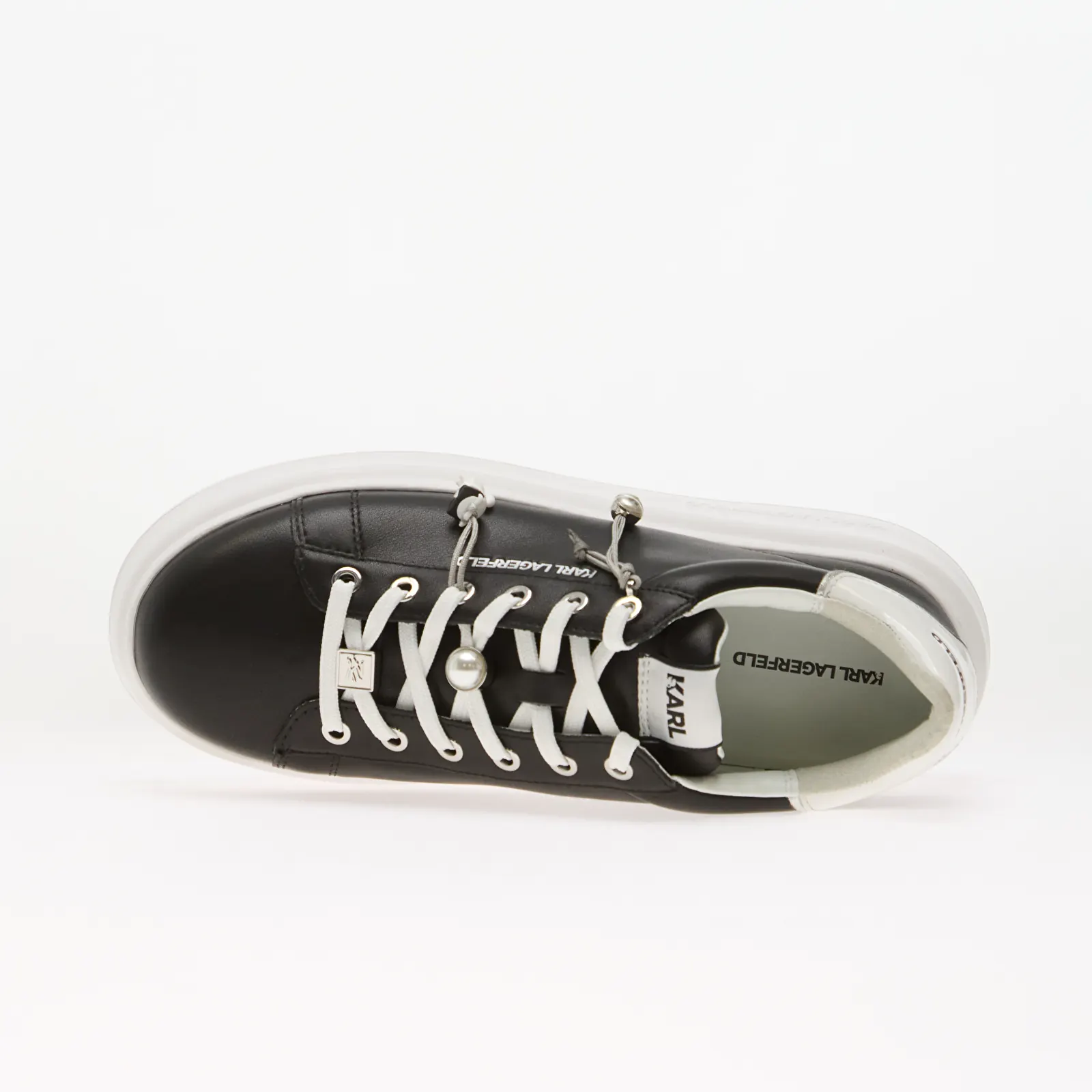 Γυναικεία sneakers Karl Lagerfeld Jeans Anakapri Tassel Charms Black Lthr