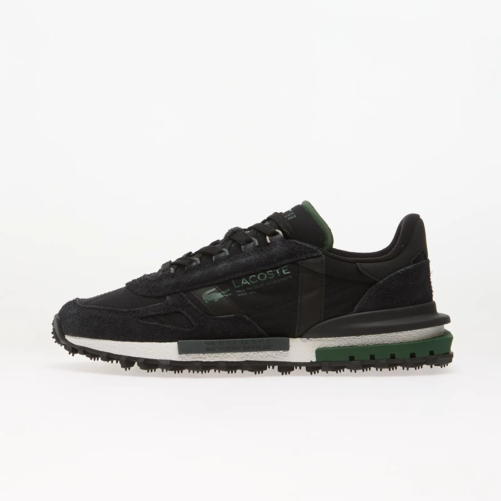 Pánske tenisky a topánky Lacoste Elite Active Black/ White