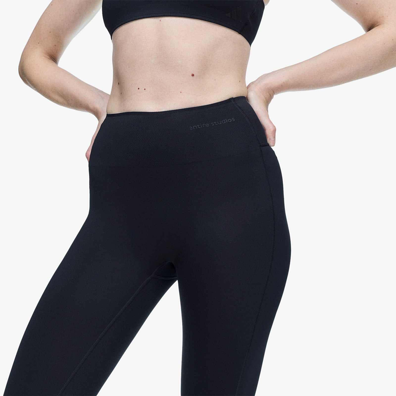 Дамски клин adidas x entire studios Optime Training 7/8 Leggings Black