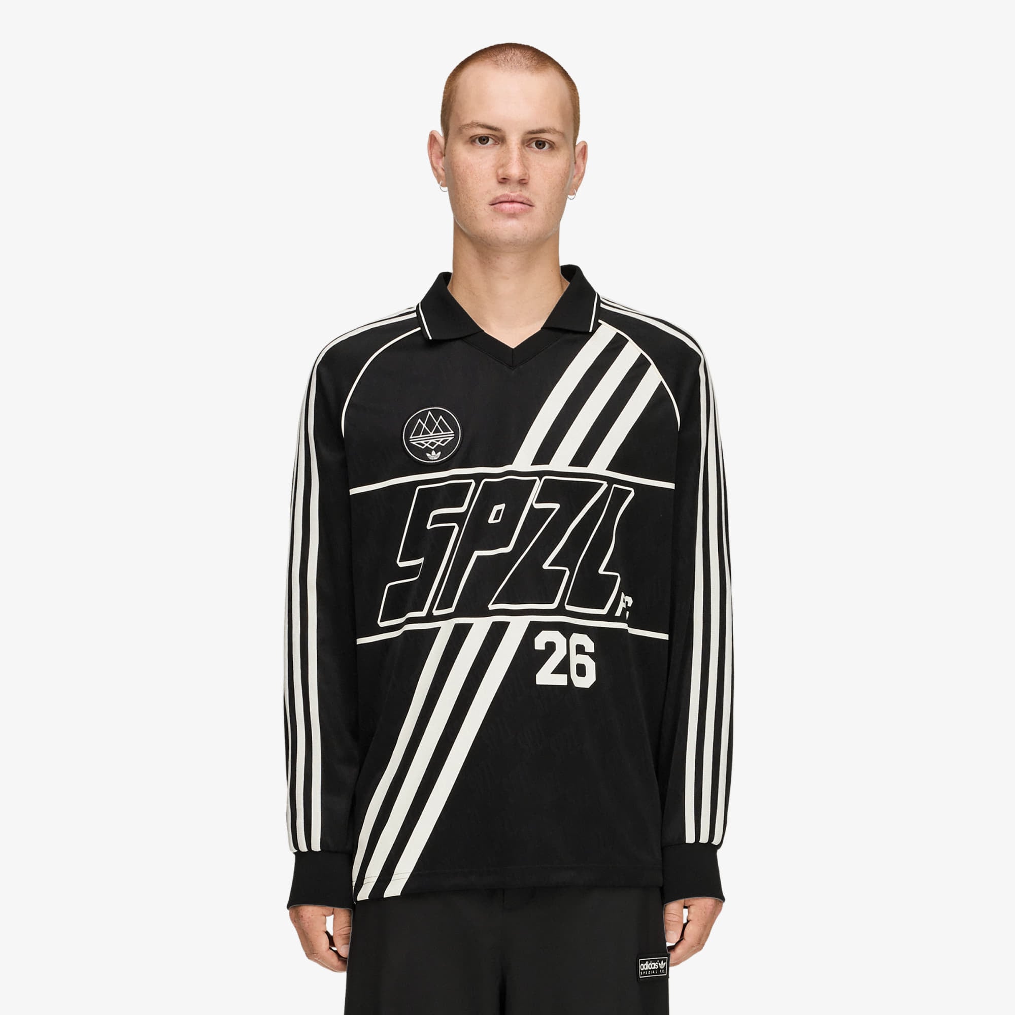 Фланелка adidas SPZL F.C. Long Sleeve Jersey Black L