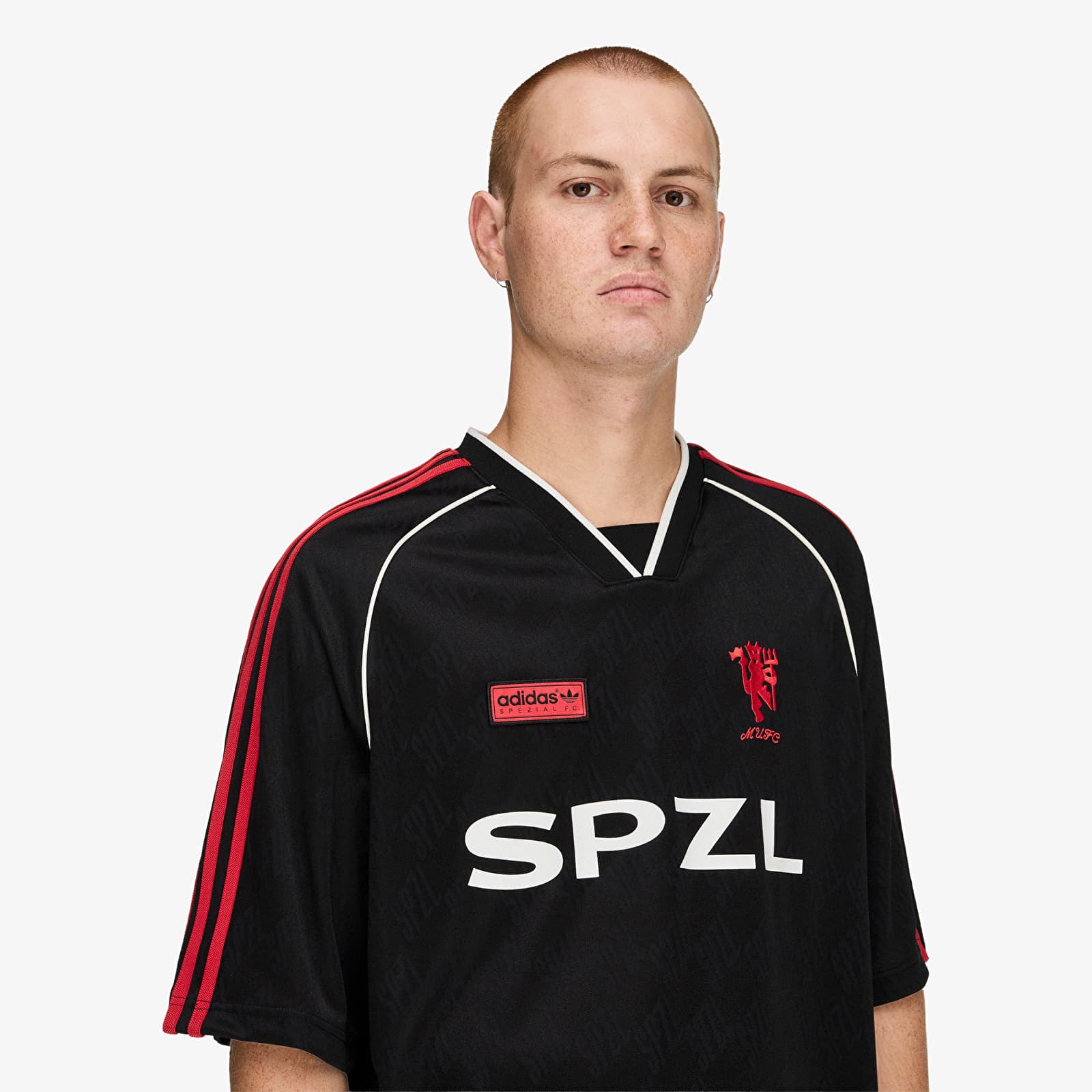 Pánske dresy adidas Manchester United SPZL F.C. Tee Black