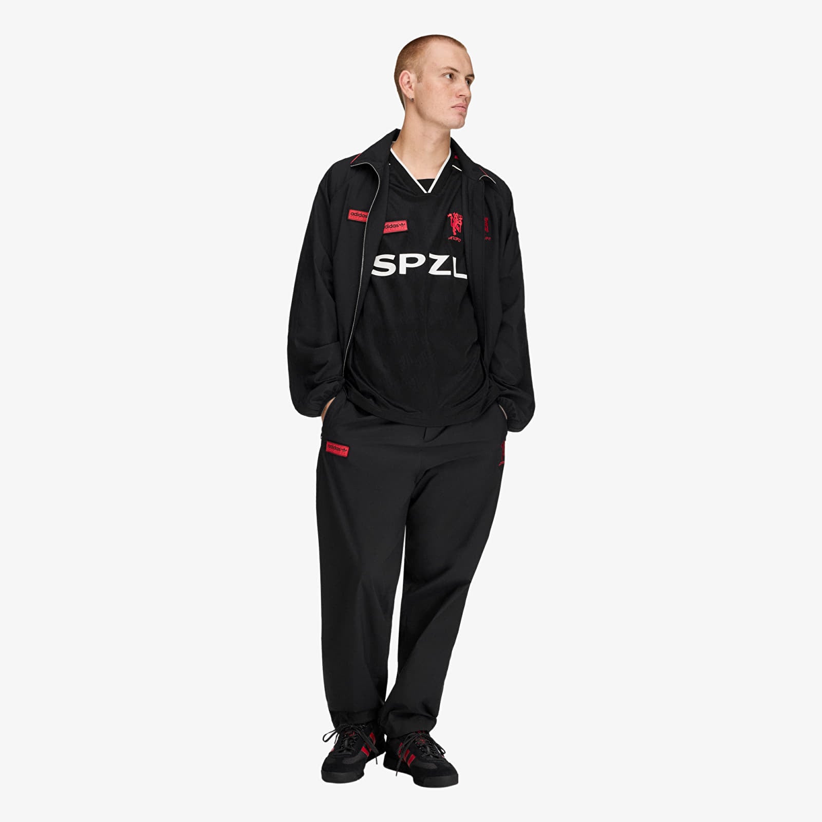 Pánske dresy adidas Manchester United SPZL F.C. Tee Black