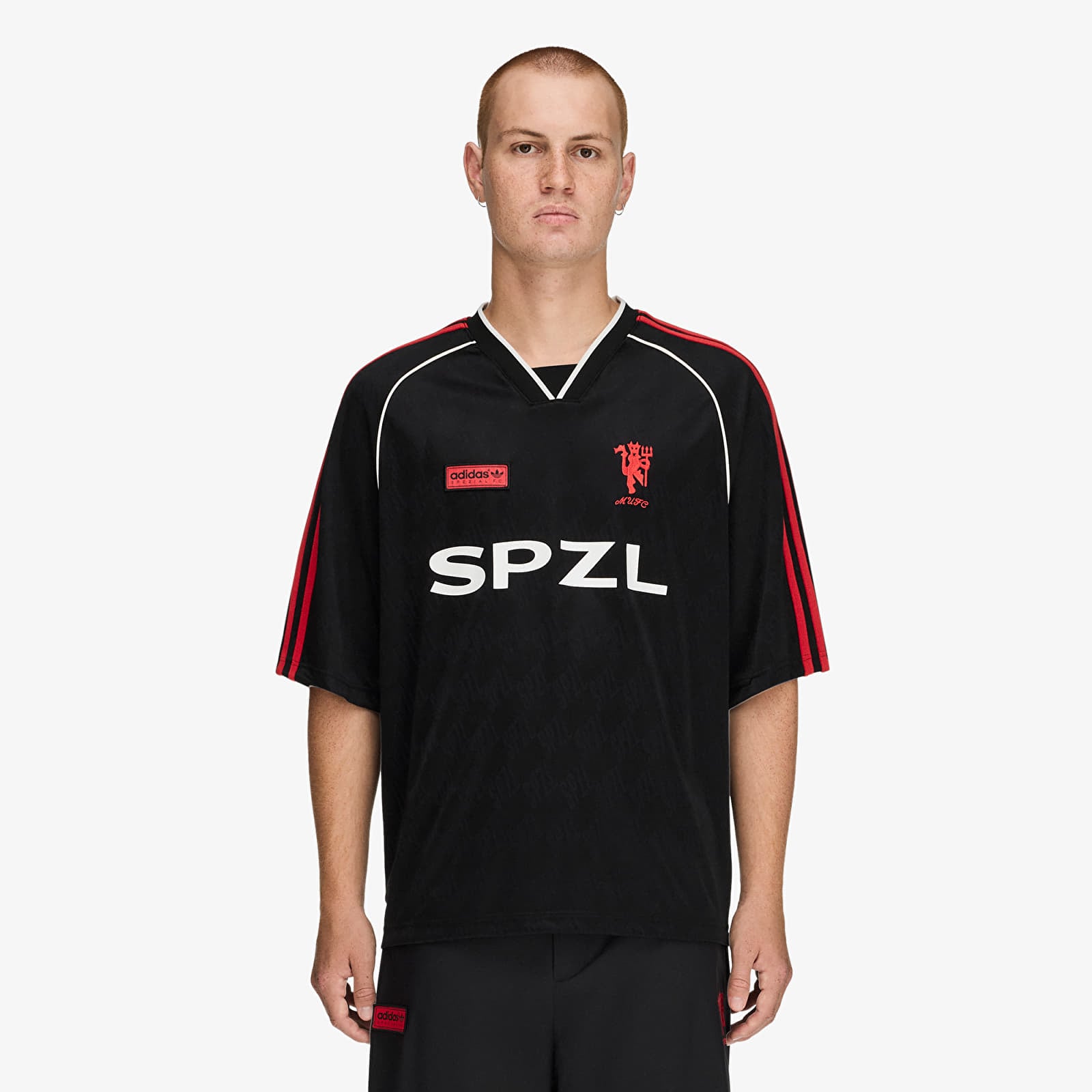Pánske dresy adidas Manchester United SPZL F.C. Tee Black