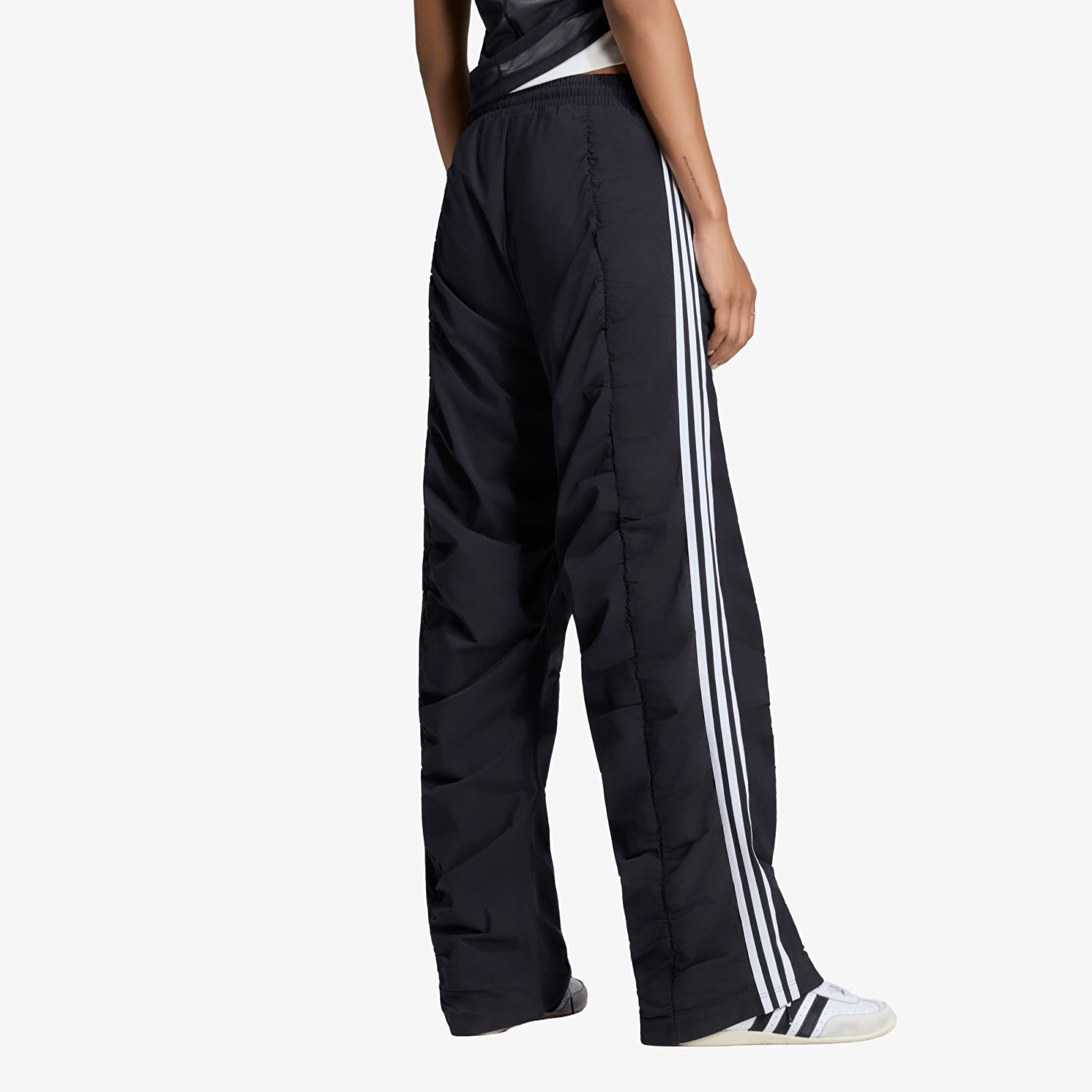Pantaloni de trening pentru femei adidas Adilenium Season 6 Ruffled Track Pants Black