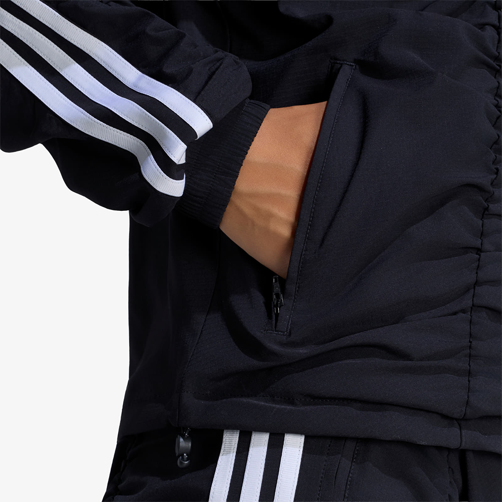 Naiste jakid adidas Adilenium Season 6 Ruffled Track Jacket Black