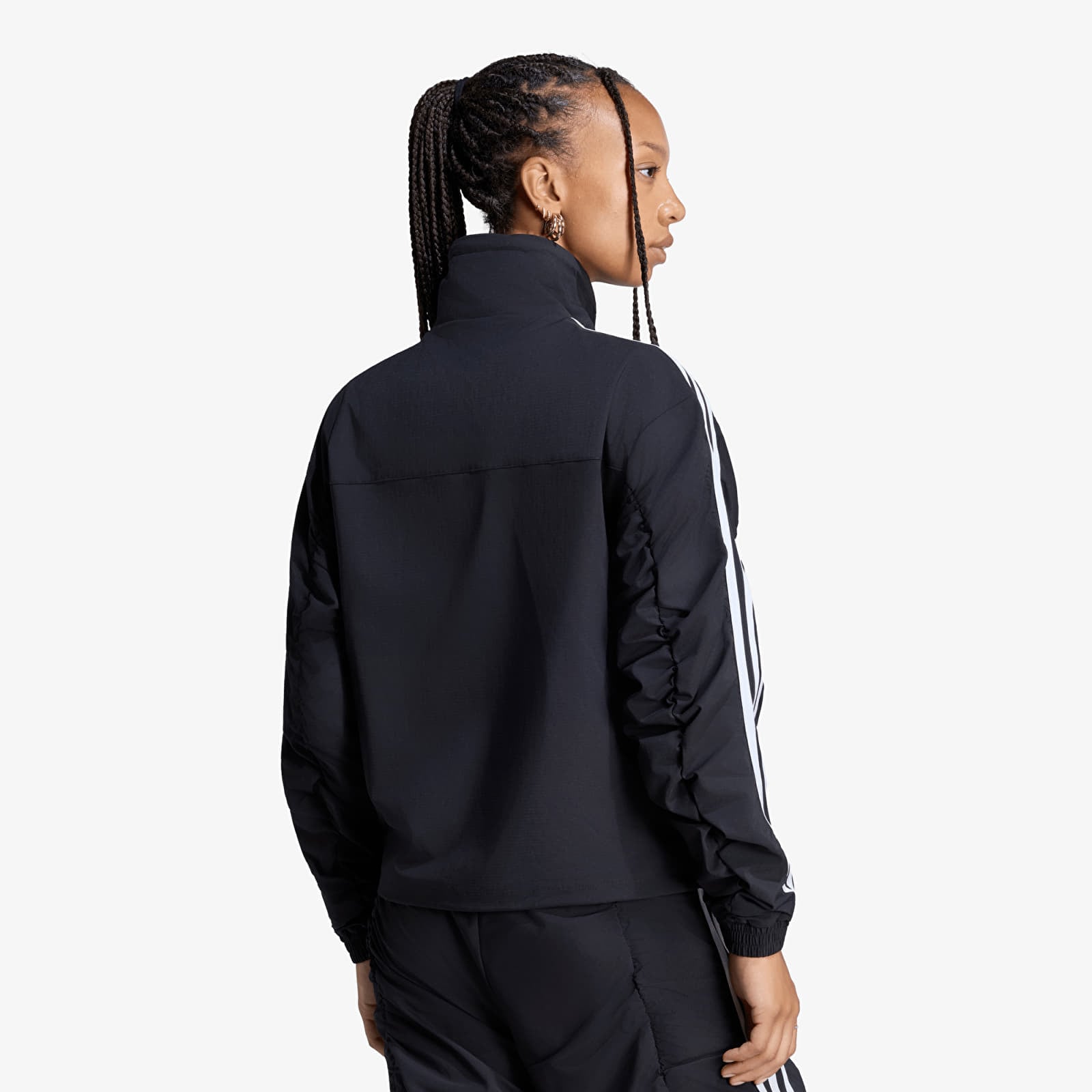 Naiste jakid adidas Adilenium Season 6 Ruffled Track Jacket Black