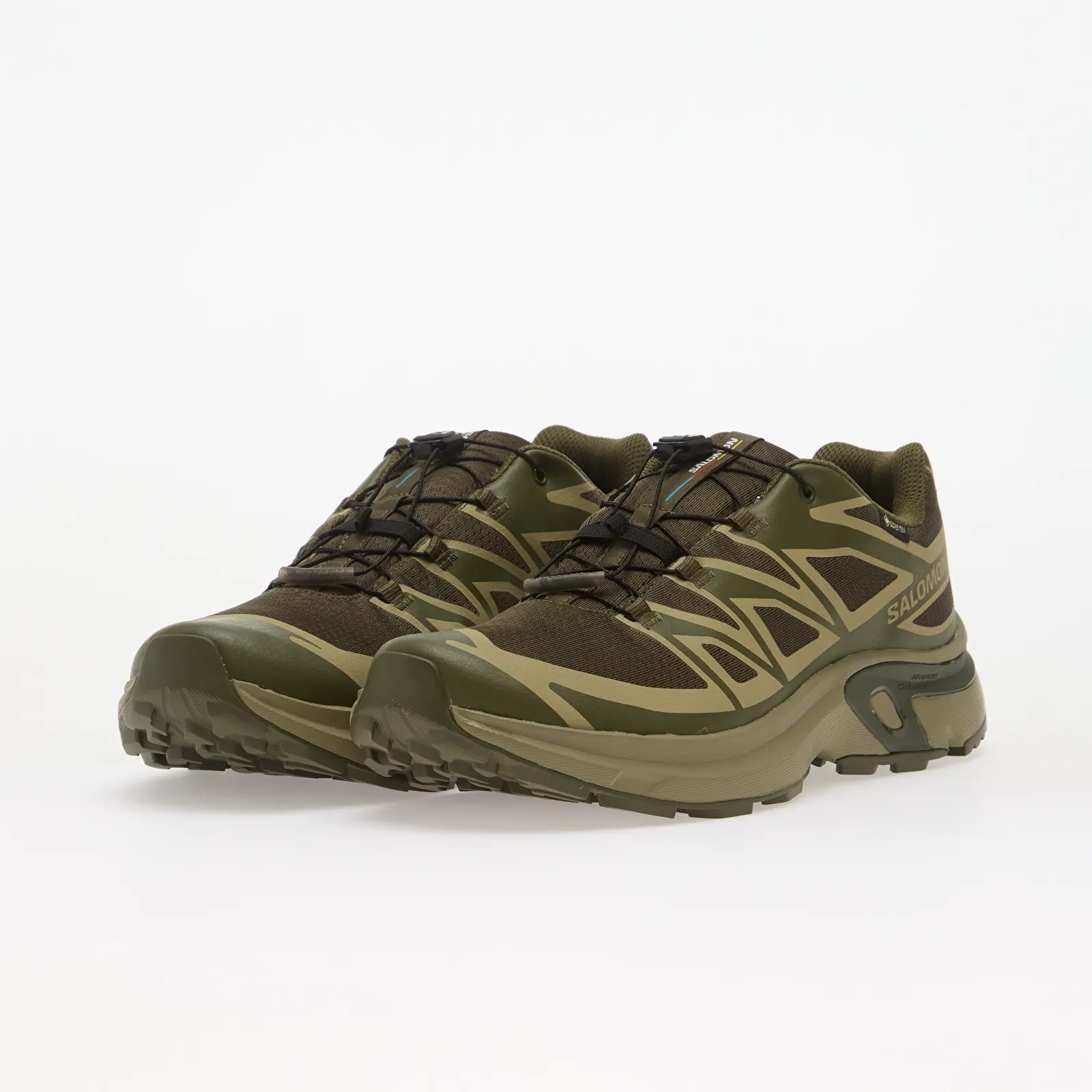 Чоловічі кросівки Salomon XT-EVR GTX Olive Night/ Aloe/ Black