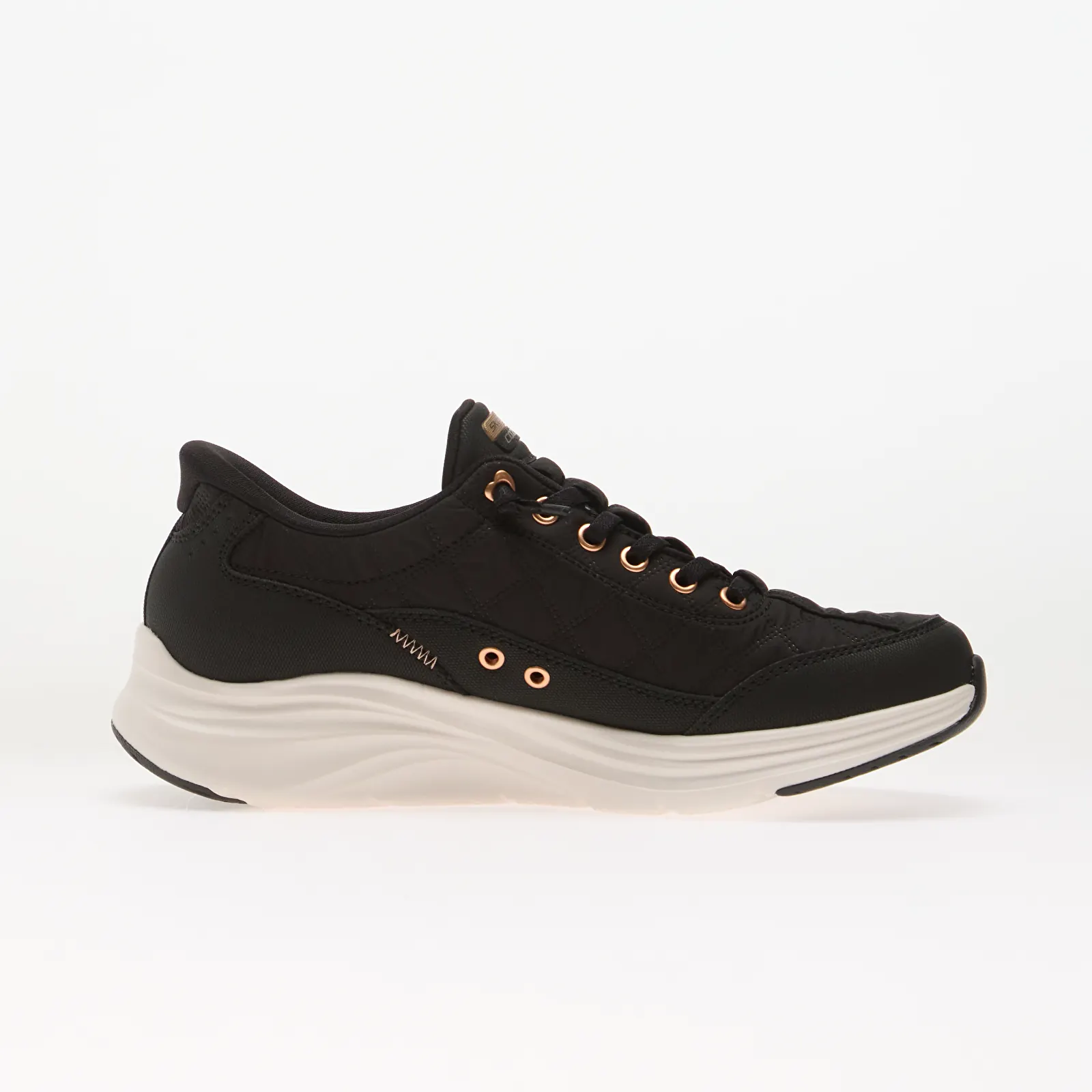 Dámské tenisky Skechers Contour Foam - Golden Hour Black/ Rose Gold