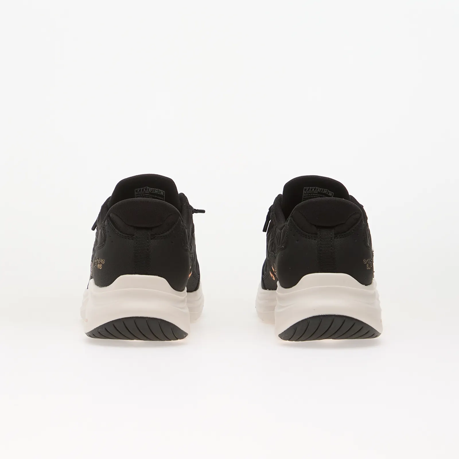 Dámské tenisky Skechers Contour Foam - Golden Hour Black/ Rose Gold