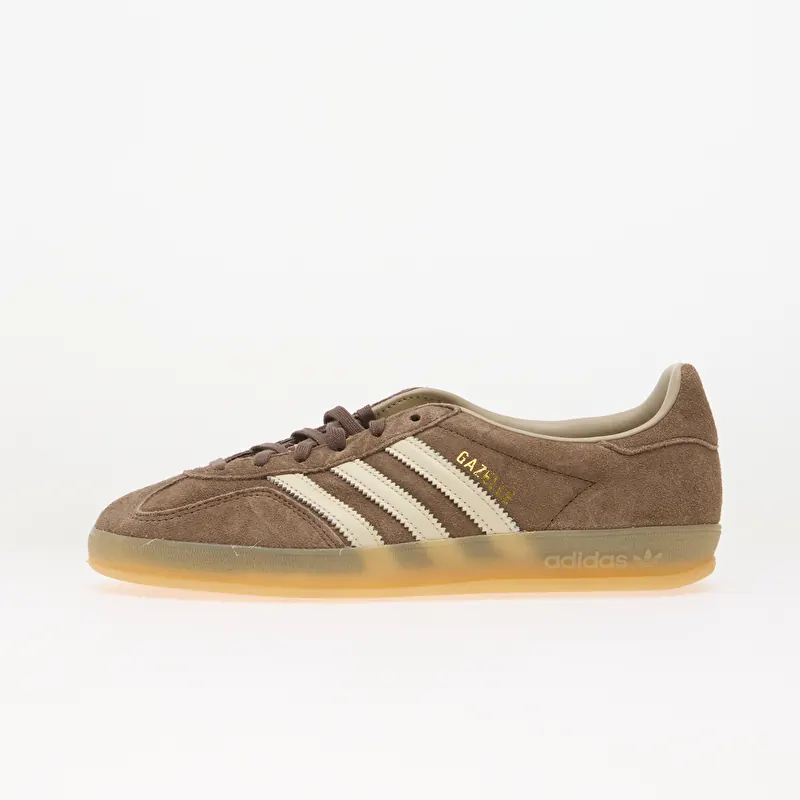adidas Gazelle Indoor Earth Strata/ Off White/ Khaki Three