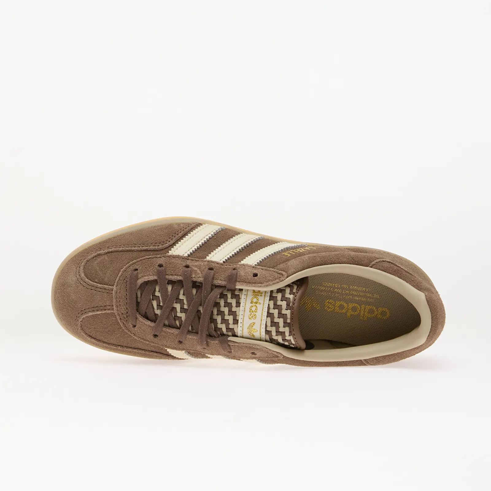 Naisten lenkkarit adidas Gazelle Indoor Earth Strata/ Off White/ Khaki Three