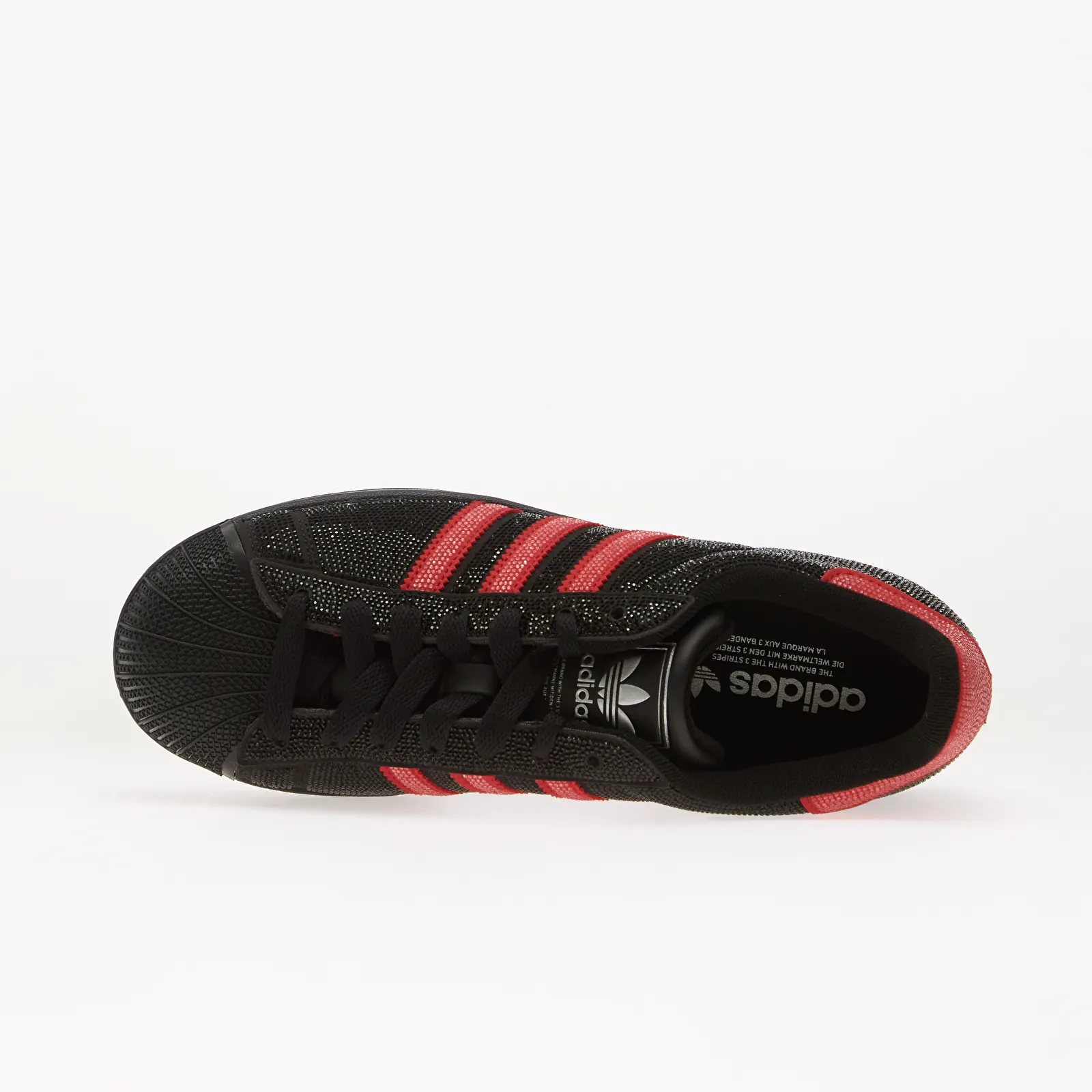 Sneakers voor dames adidas Superstar II Core Black/ Better Scarlet/ Silver Met.